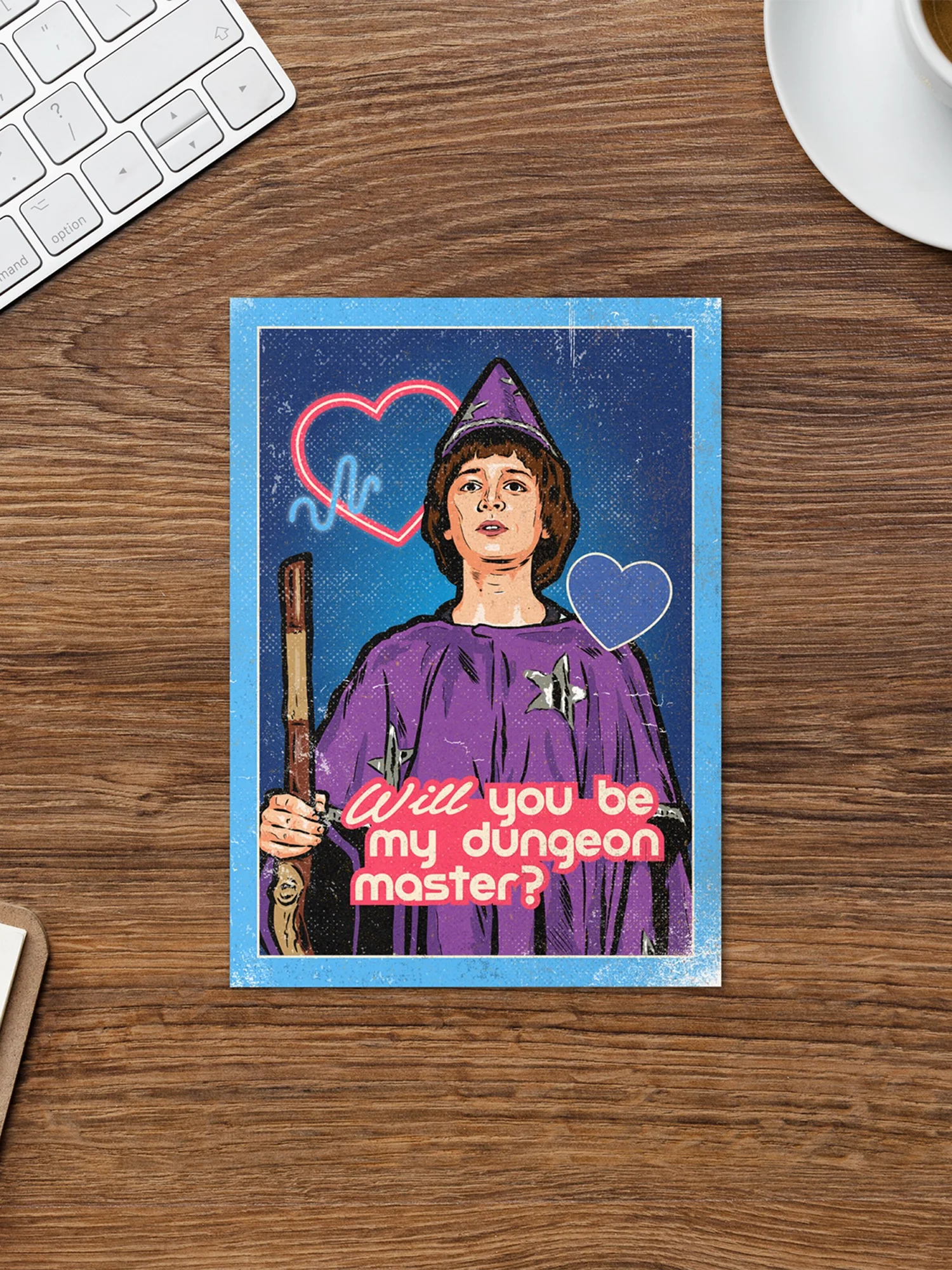 Stranger Things Will You Be My Dungeon Master? Greeting Card - Image 3