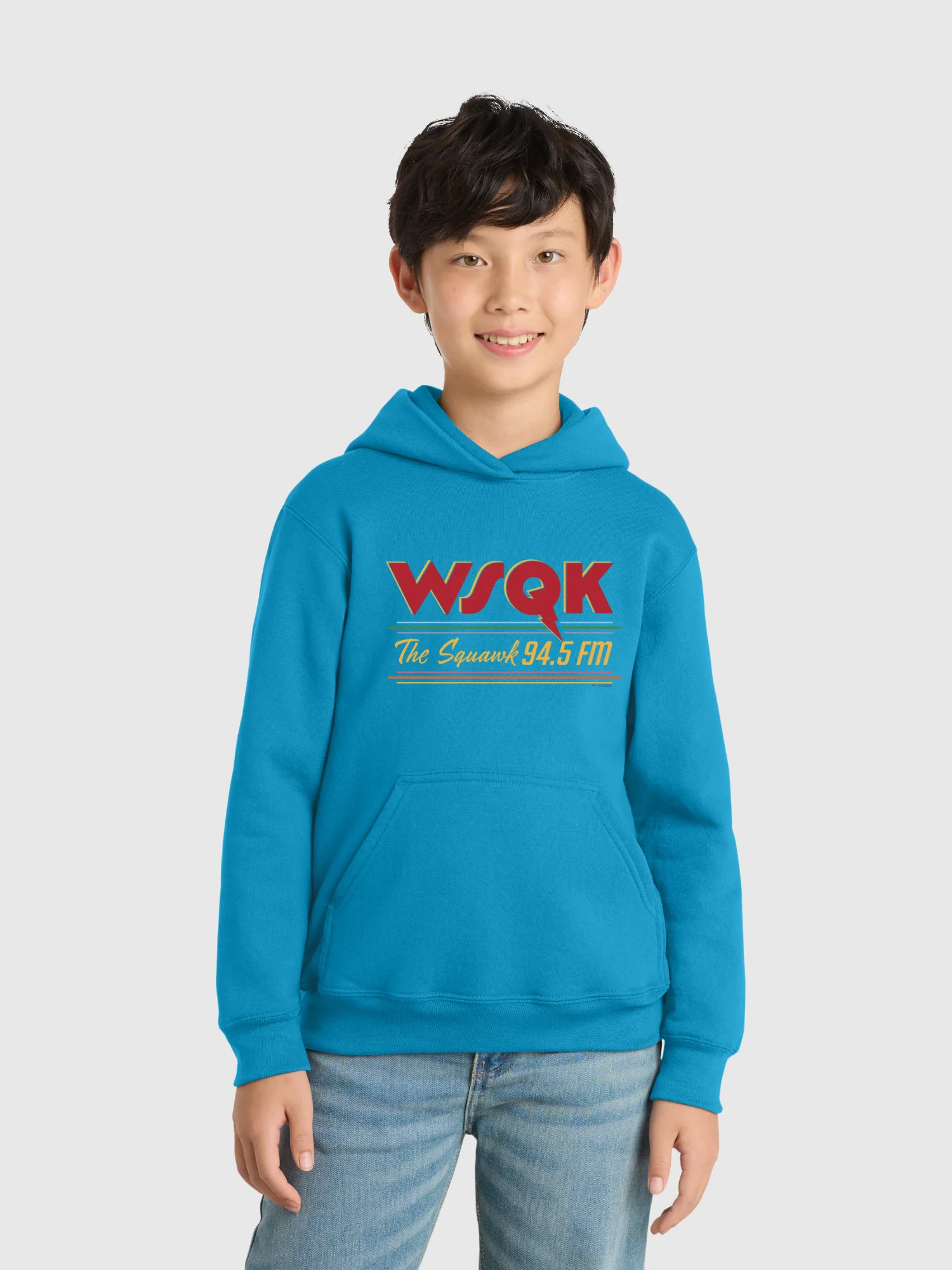 Stranger Things WSQK Kids Hoodie - Image 2