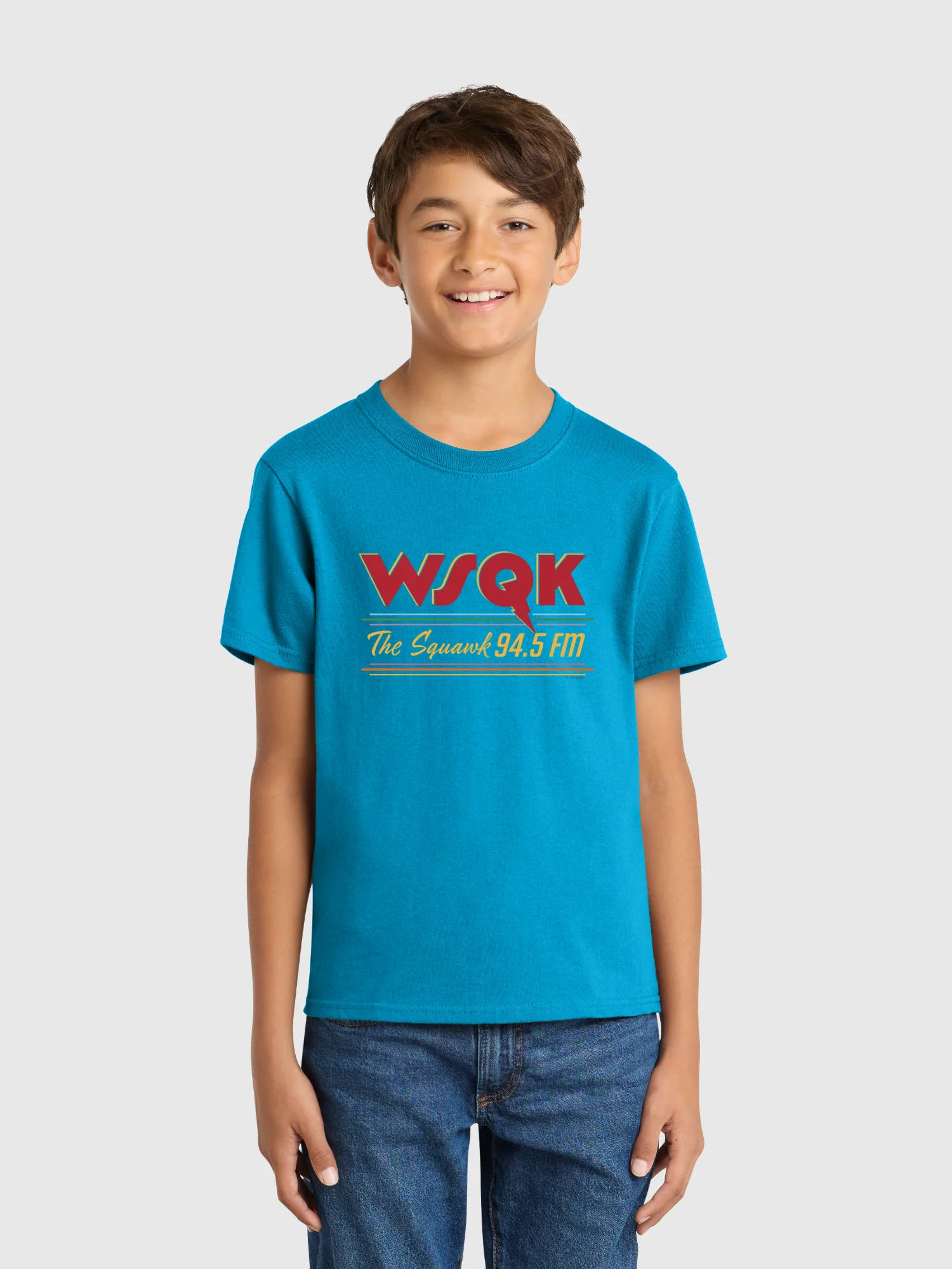 Stranger Things WSQK Kids T-Shirt - Image 3