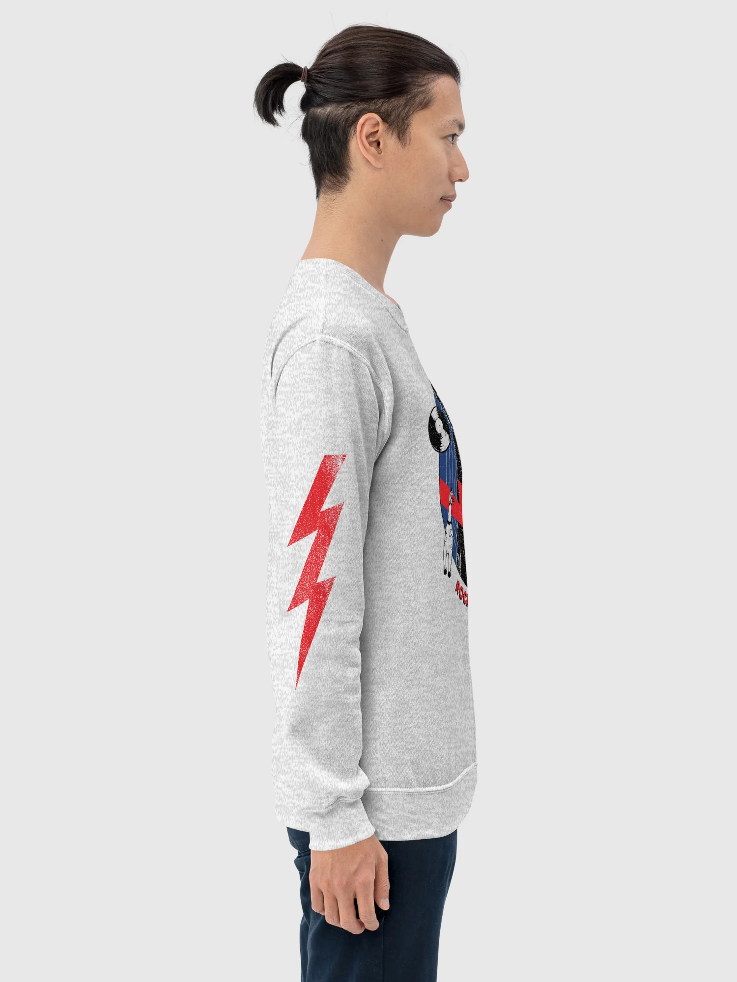 Stranger Things WSQK Rockin' Hawkins Crewneck - Image 2
