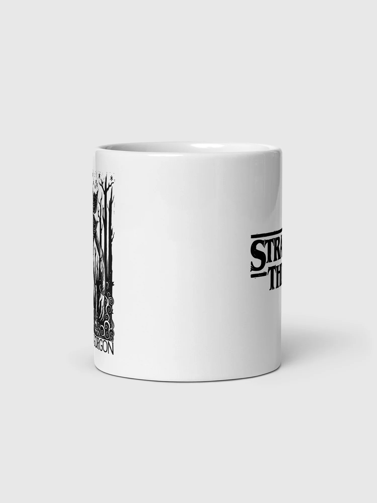 Stranger Things x Attack Peter White Glossy Mug [11oz] - Image 3