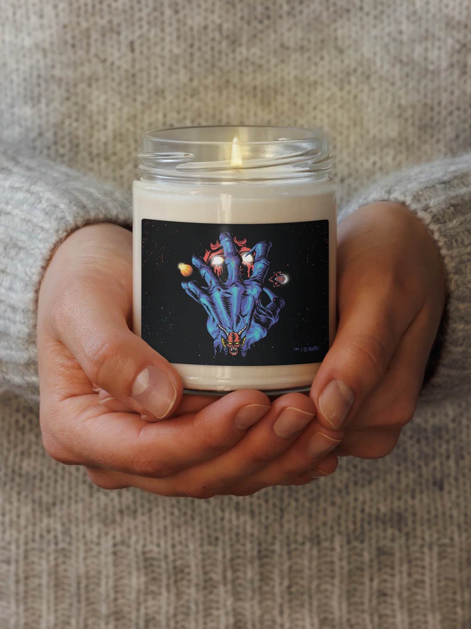 Stranger Things x Butcher Billy Logo Scented Candle - Image 2