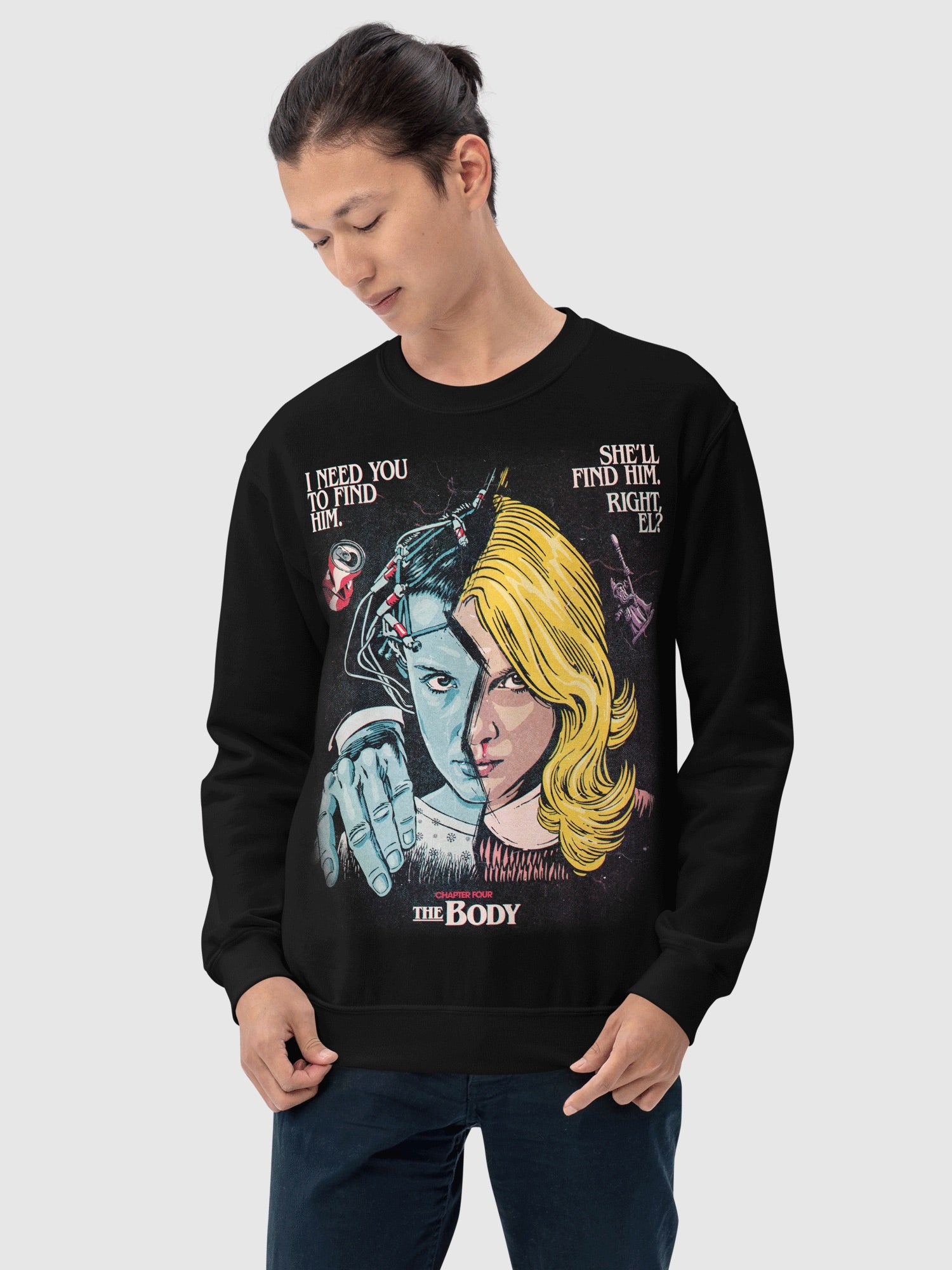 Stranger Things Season 1  x Butcher Billy The Body Sweatshirt - Image 3