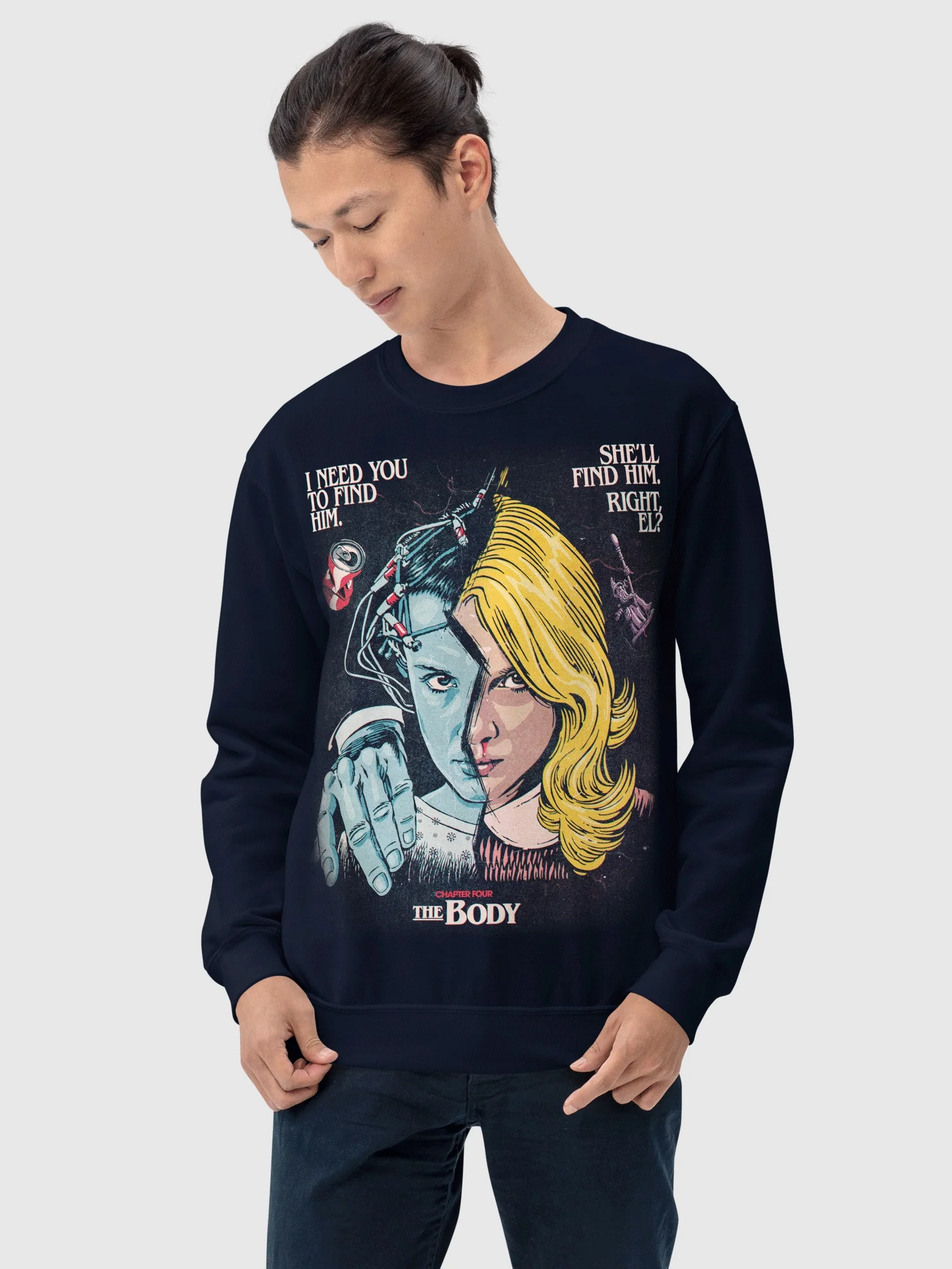 Stranger Things Season 1  x Butcher Billy The Body Sweatshirt - Image 4