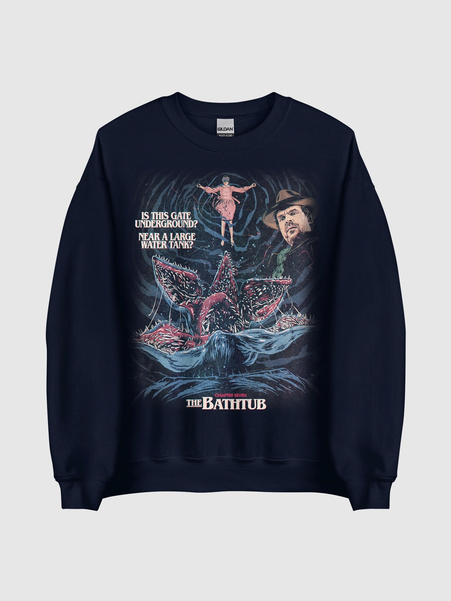 Stranger Things Season 1 x Butcher Billy The Bathtub Sweatshirt - Image 2