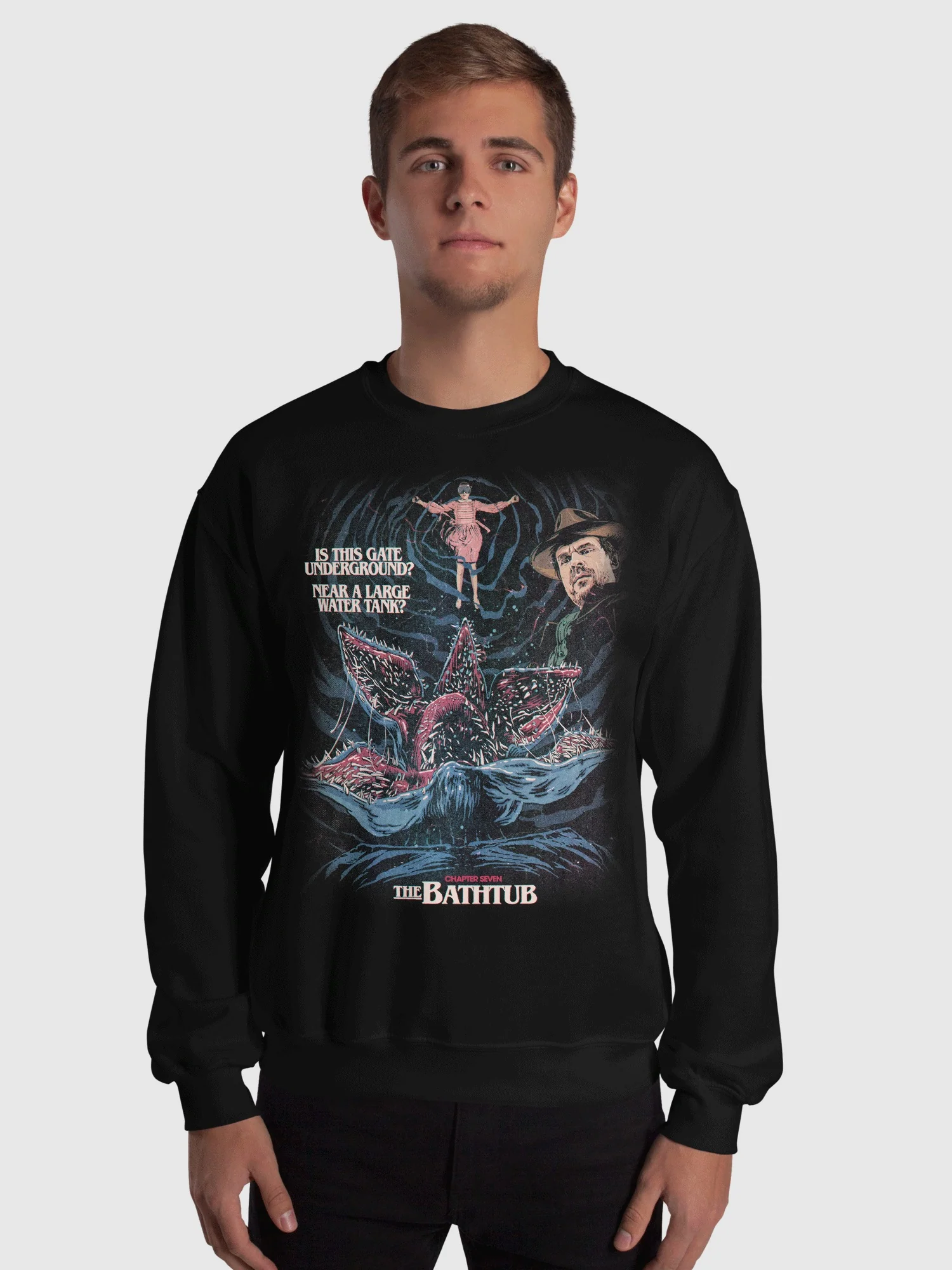 Stranger Things Season 1 x Butcher Billy The Bathtub Sweatshirt - Image 3