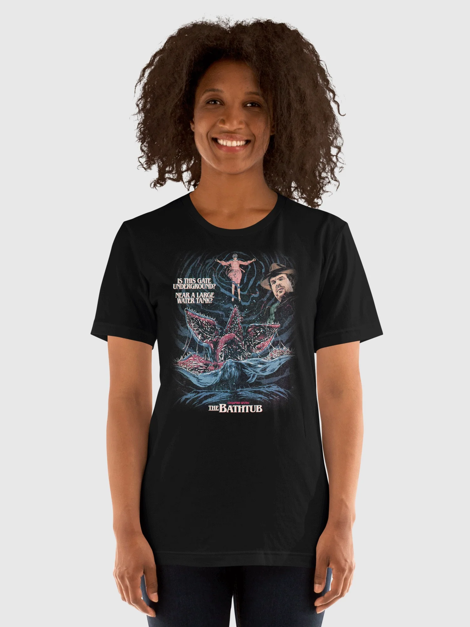Stranger Things x Butcher Billy Season 1 The Bathtub T-Shirt - Image 3