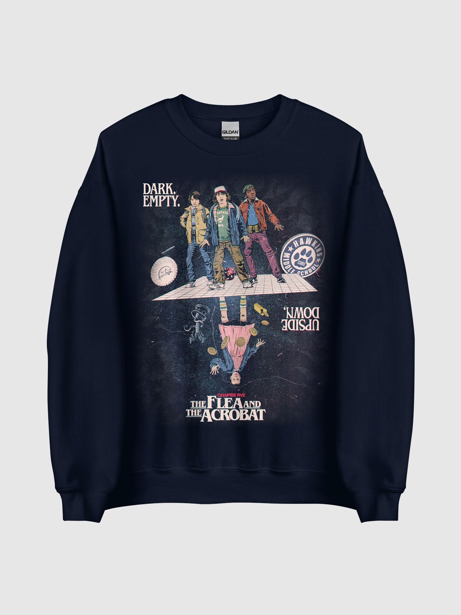 Stranger Things Season 1 x Butcher Billy The Flea and The Acrobat Sweatshirt - Image 2