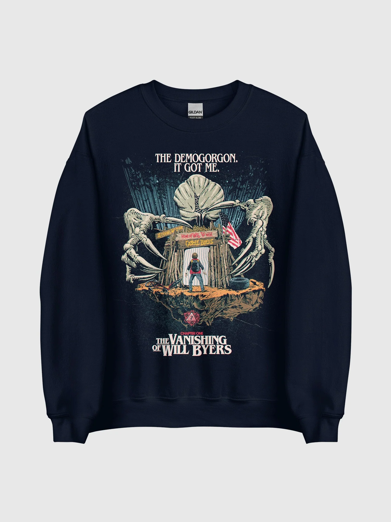 Stranger Things Season 1 x Butcher Billy Vanishing of Will Byers Sweatshirt - Image 2