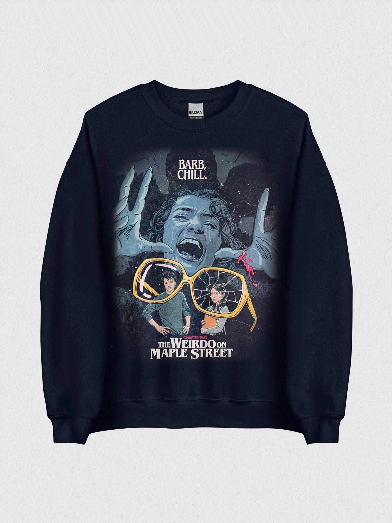 Stranger Things Season 1  x Butcher Billy Weirdo on Maple Street Sweatshirt - Image 2