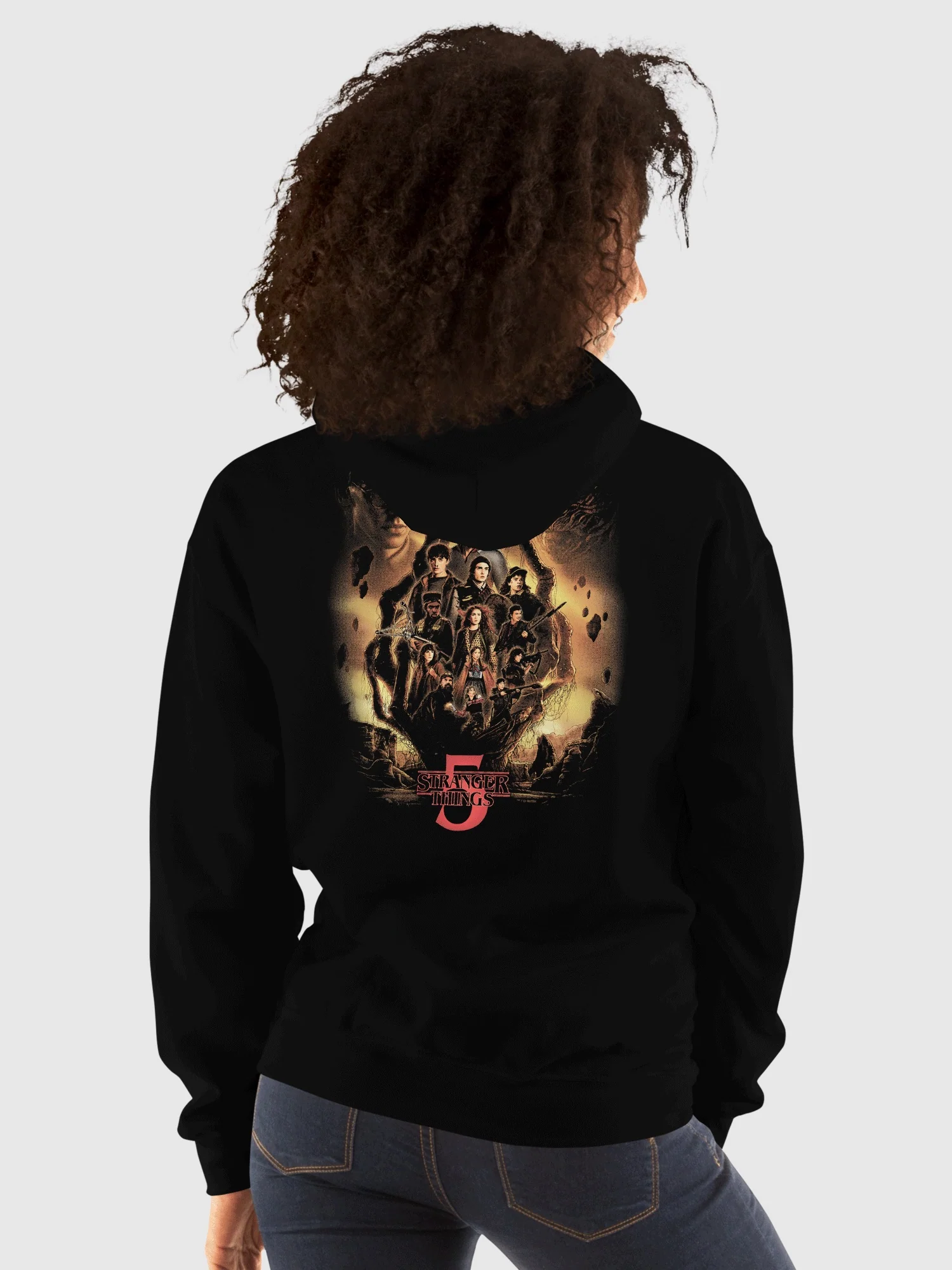 Stranger Things x Kyle Lambert Hoodie Season 5 Finale Art - Image 3
