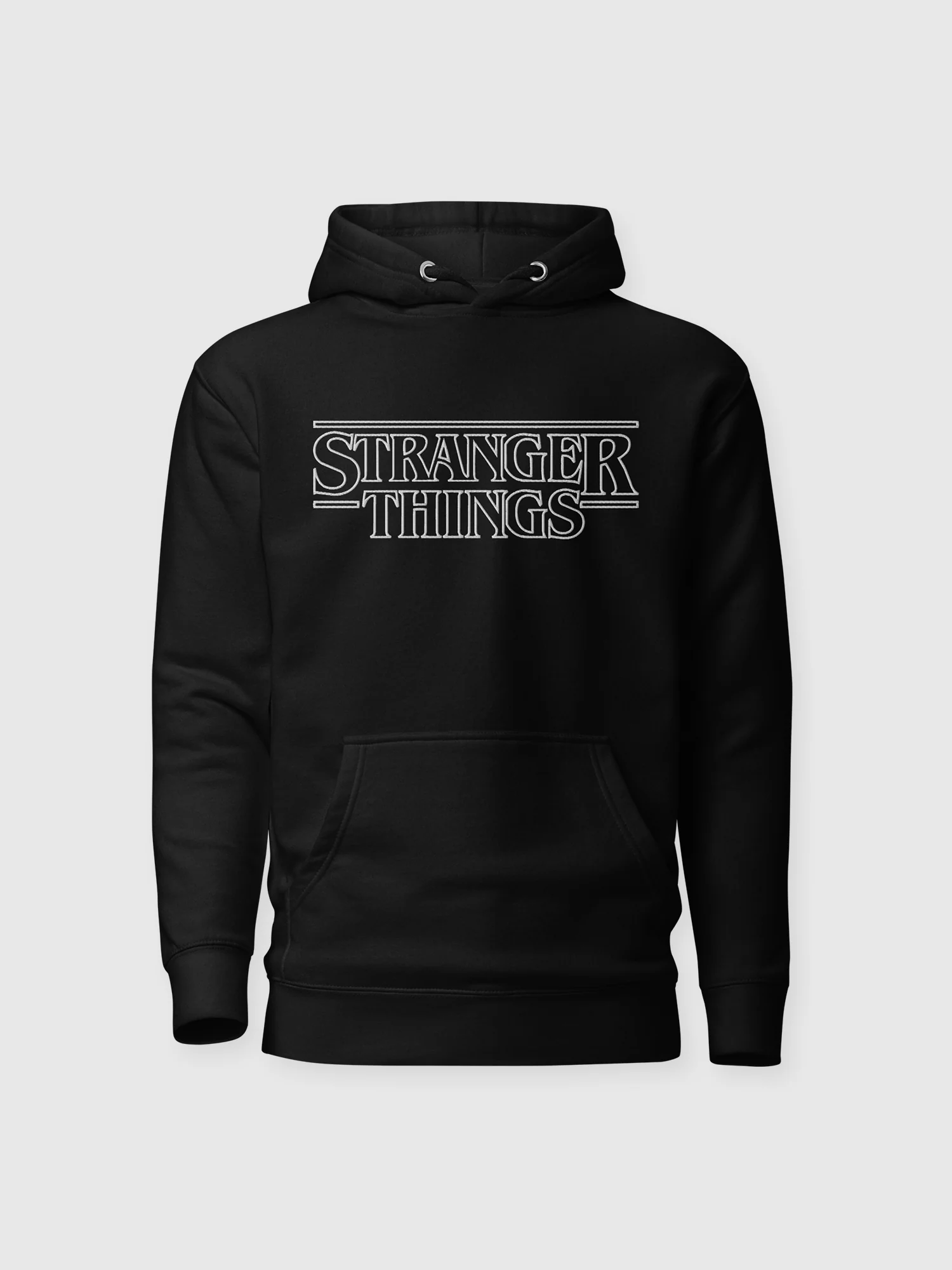 Stranger Things x Kyle Lambert Unisex Hoodie [Black] - Image 3
