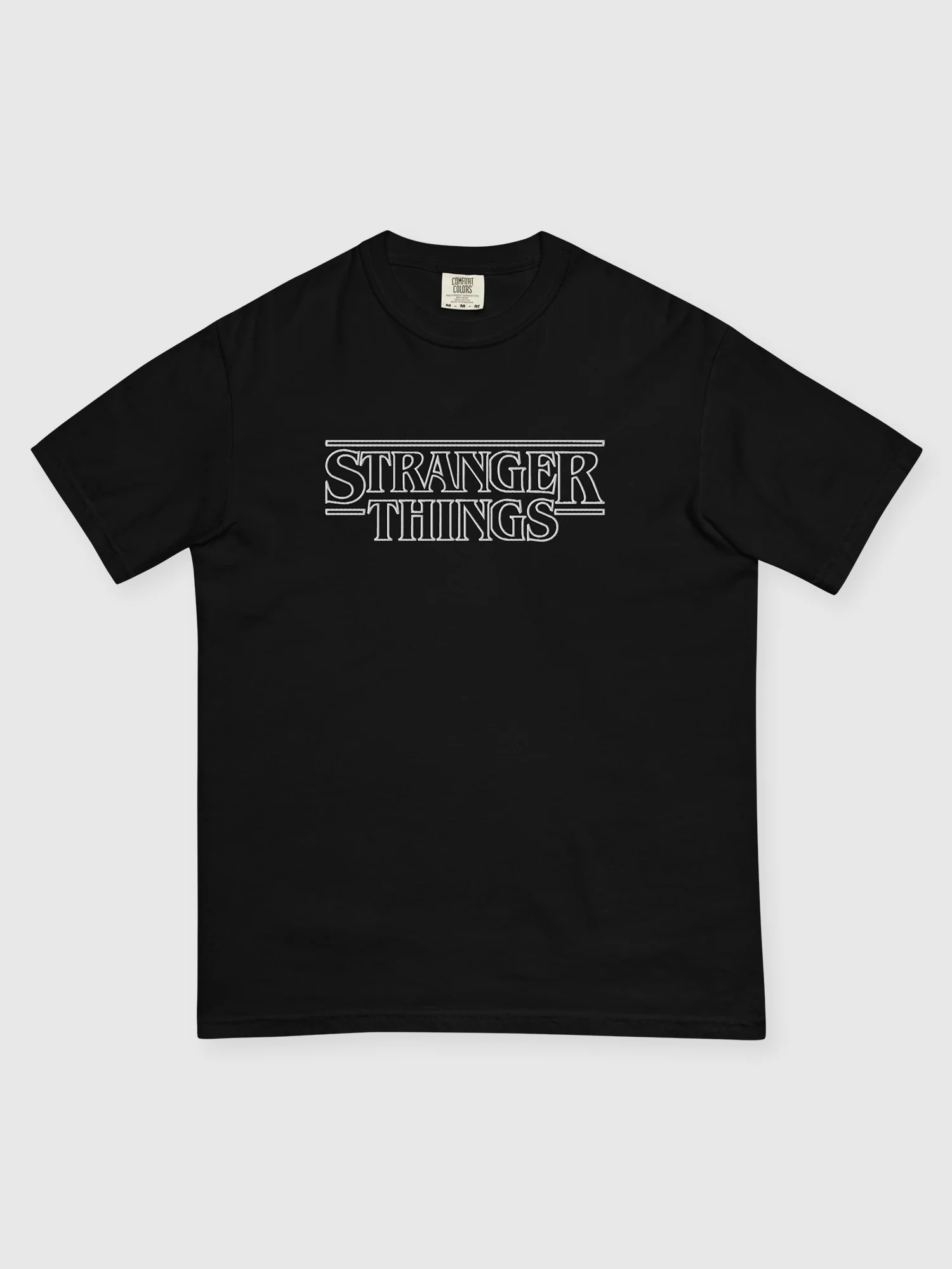 Stranger Things x Kyle Lambert Unisex Premium Tee  [Black] - Image 3