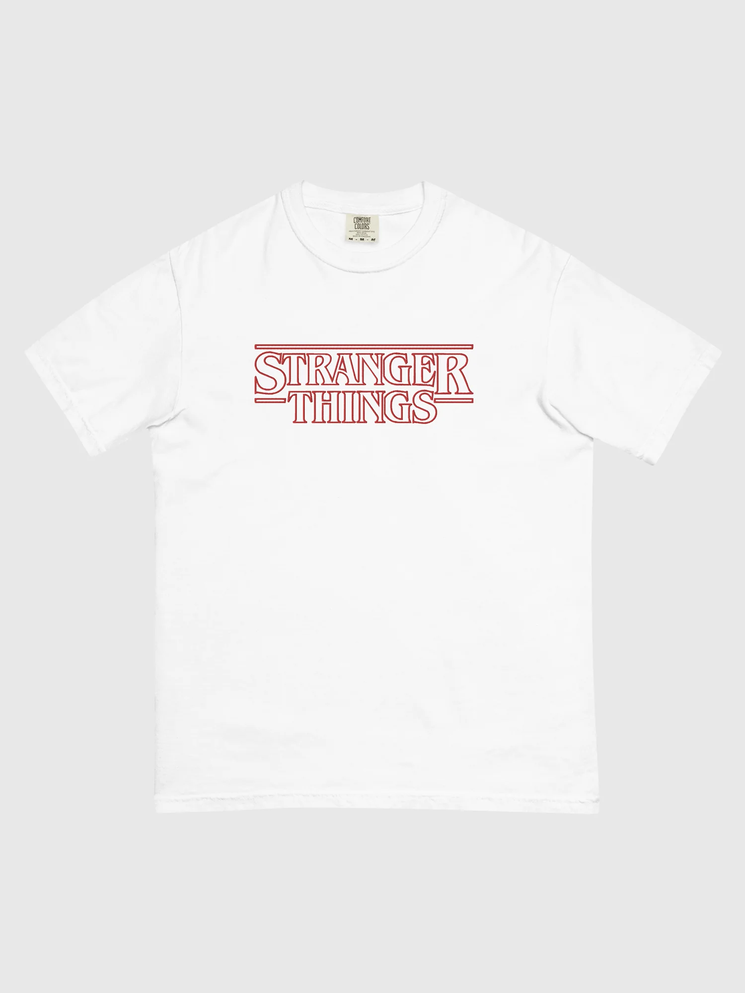 Stranger Things x Kyle Lambert Unisex Premium Tee [White] - Image 3