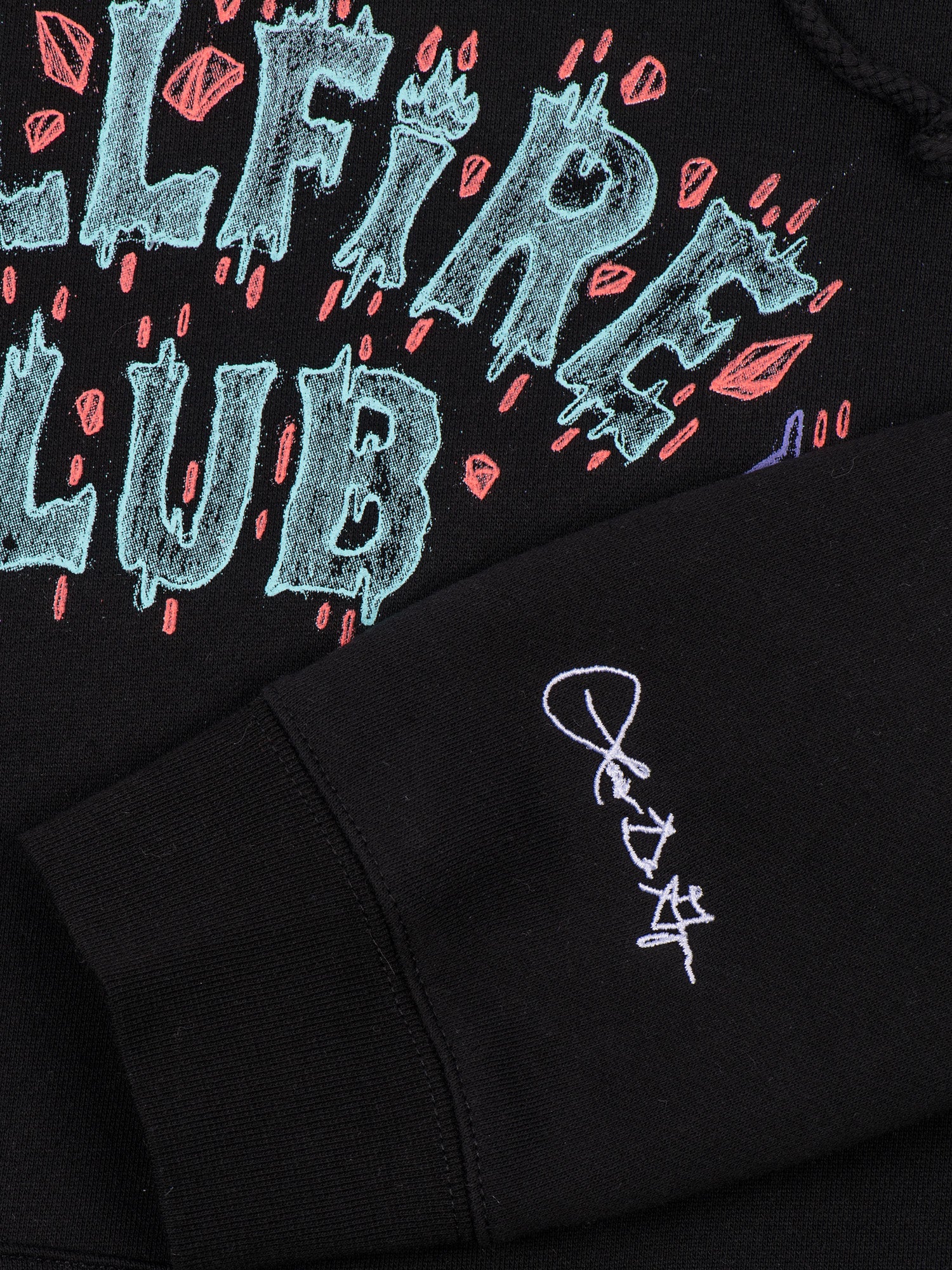 Stranger Things x Louis De Guzman Hellfire Club Hoodie - Image 6
