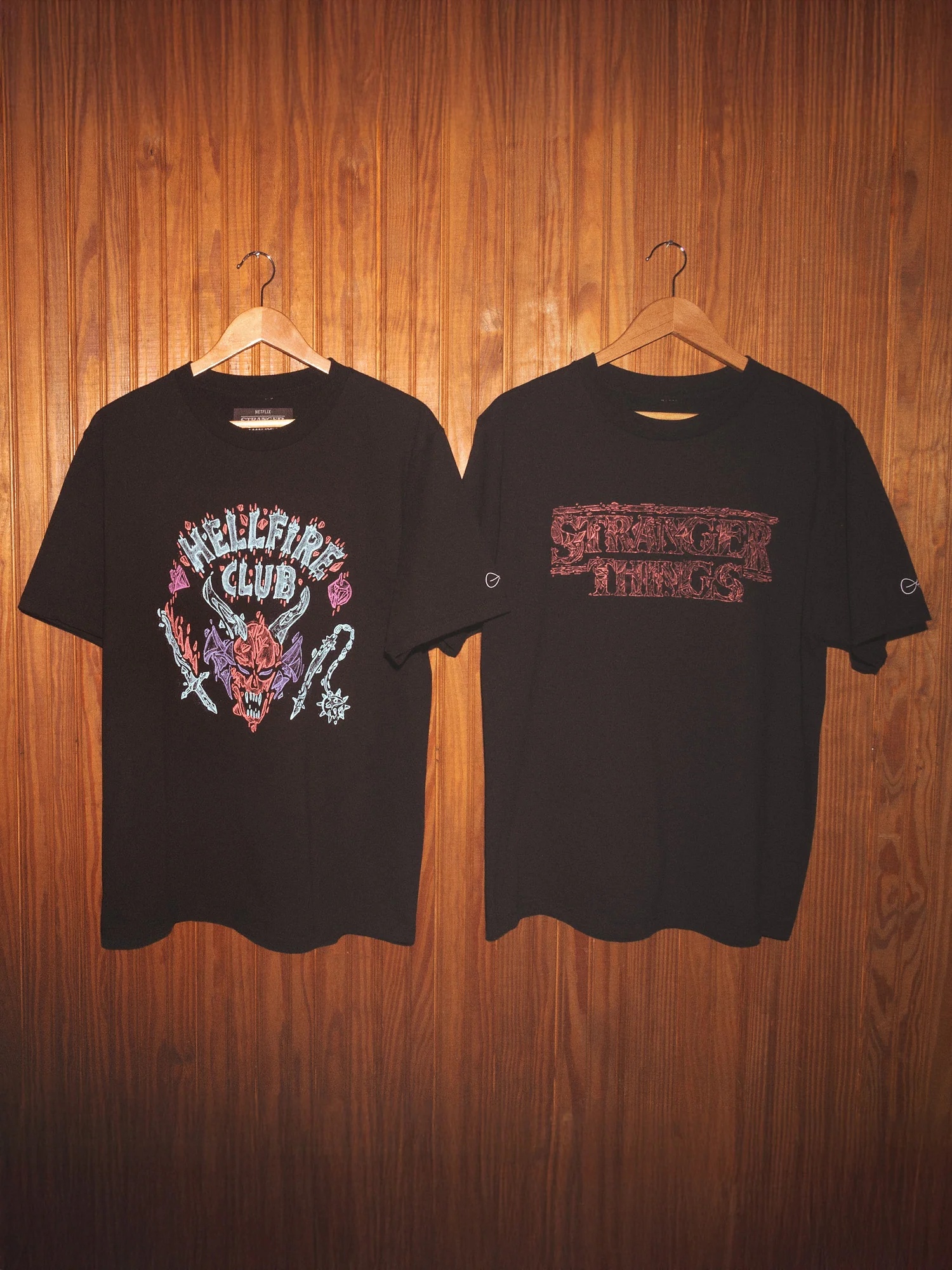 Stranger Things x Louis De Guzman Hellfire Club T-Shirt - Image 4