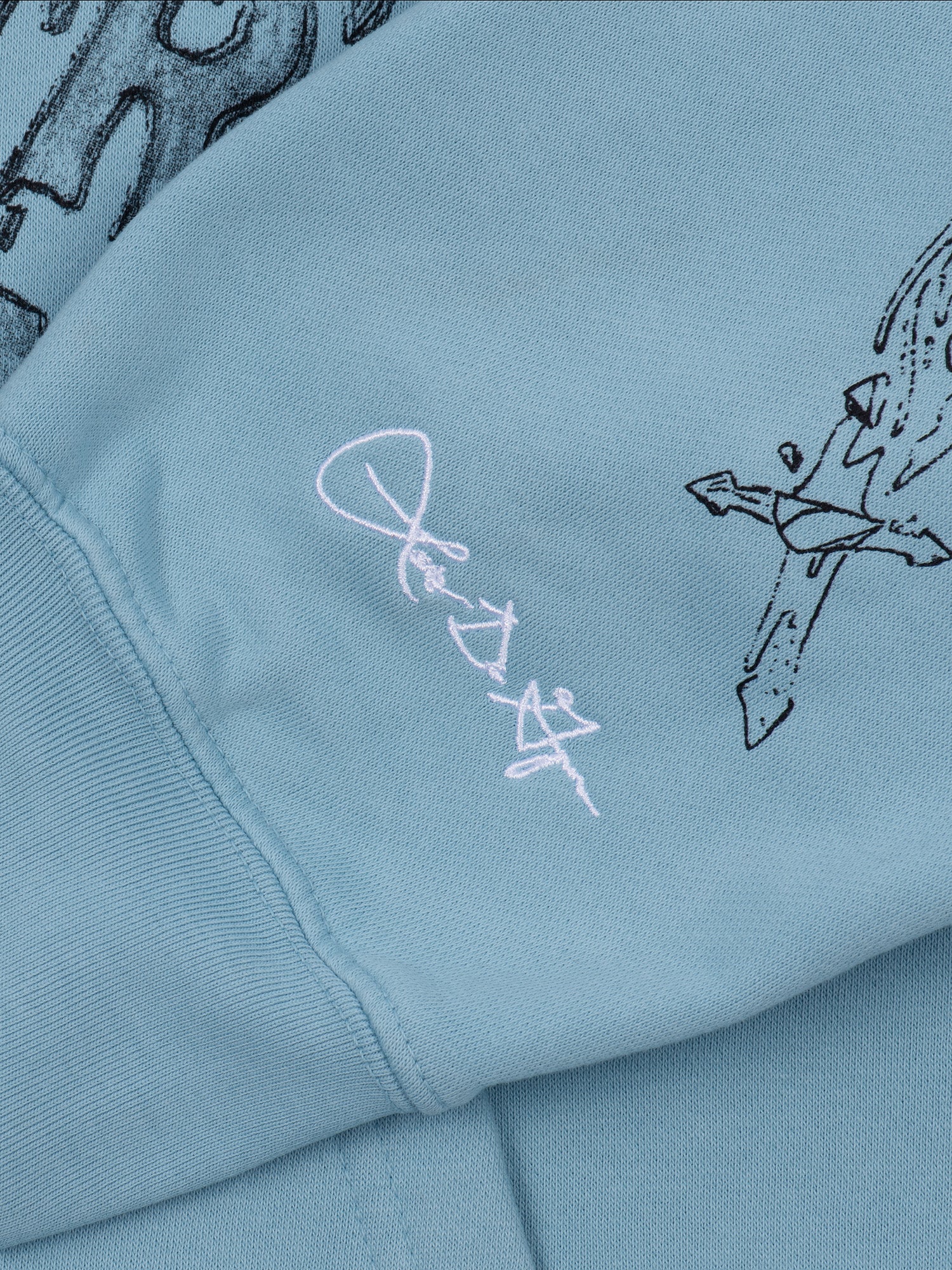 Stranger Things x Louis De Guzman Hellfire Club Zip Hoodie - Image 3