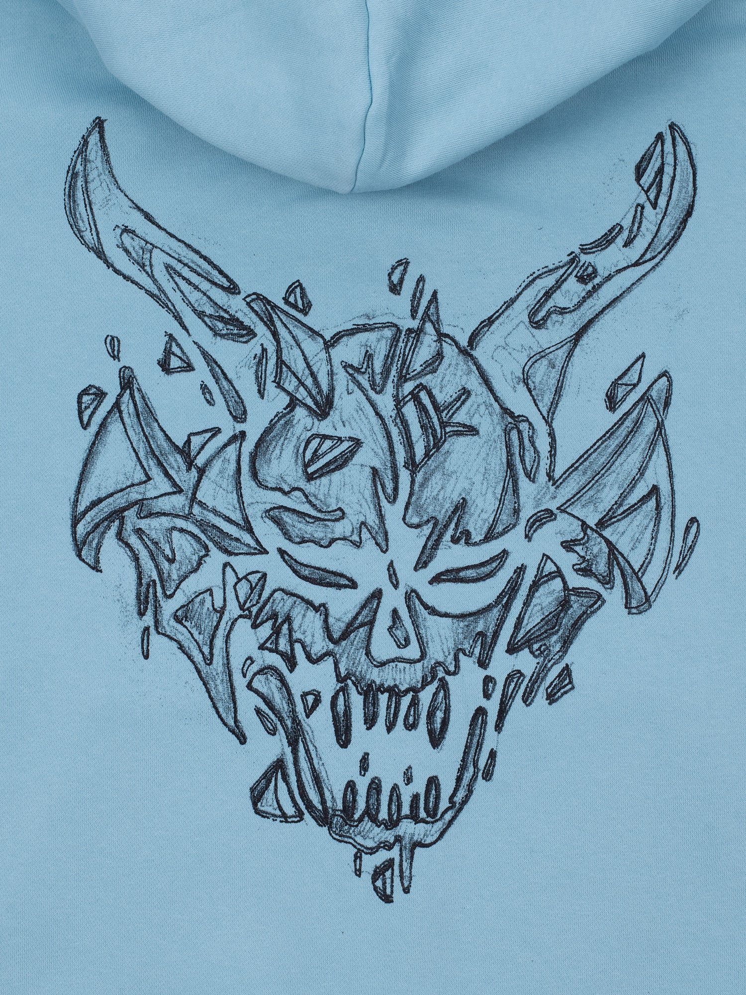 Stranger Things x Louis De Guzman Hellfire Club Zip Hoodie - Image 5