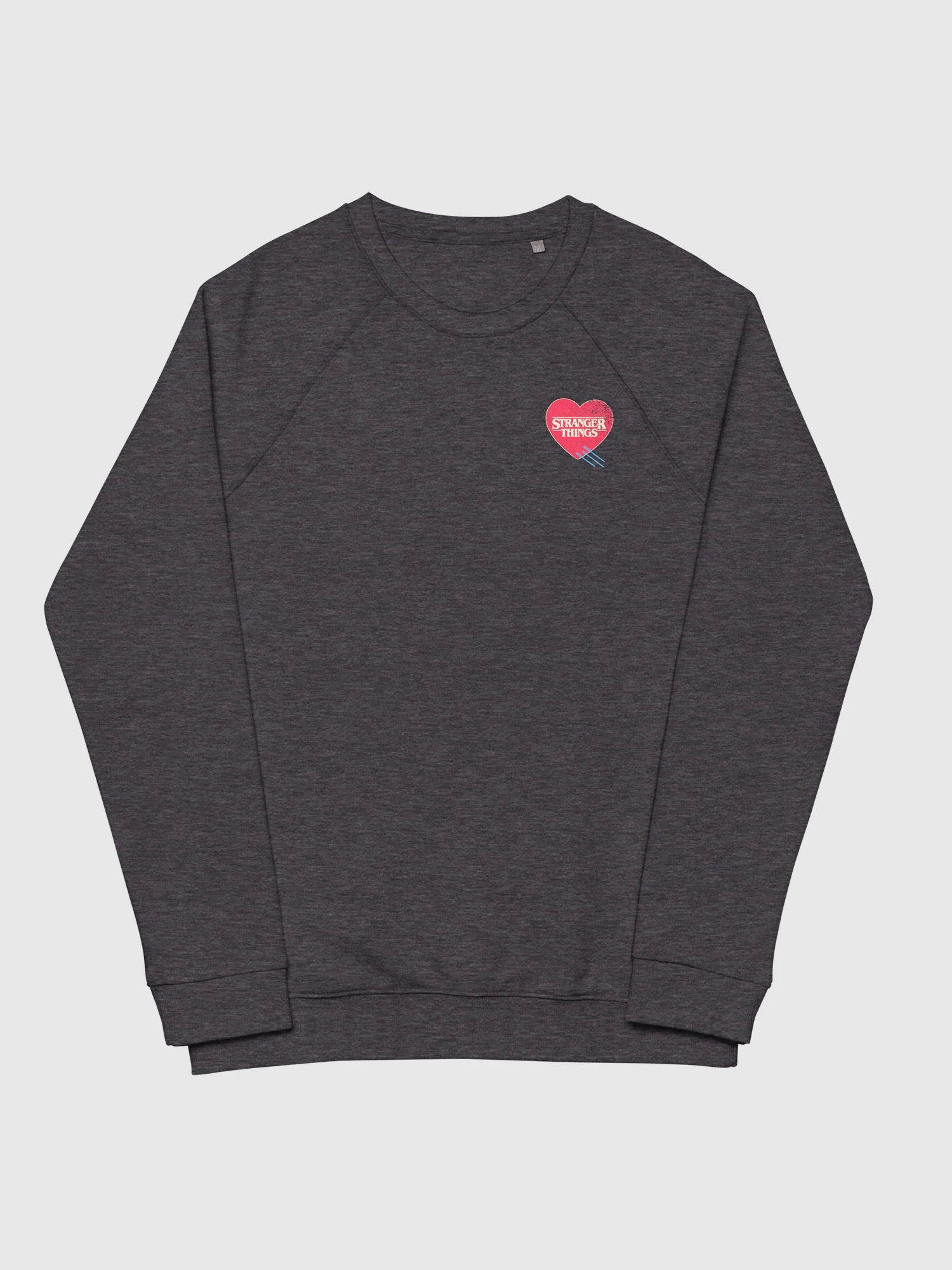 Stranger Things You Set My Heart on Hellfire Crewneck Sweatshirt - Image 2