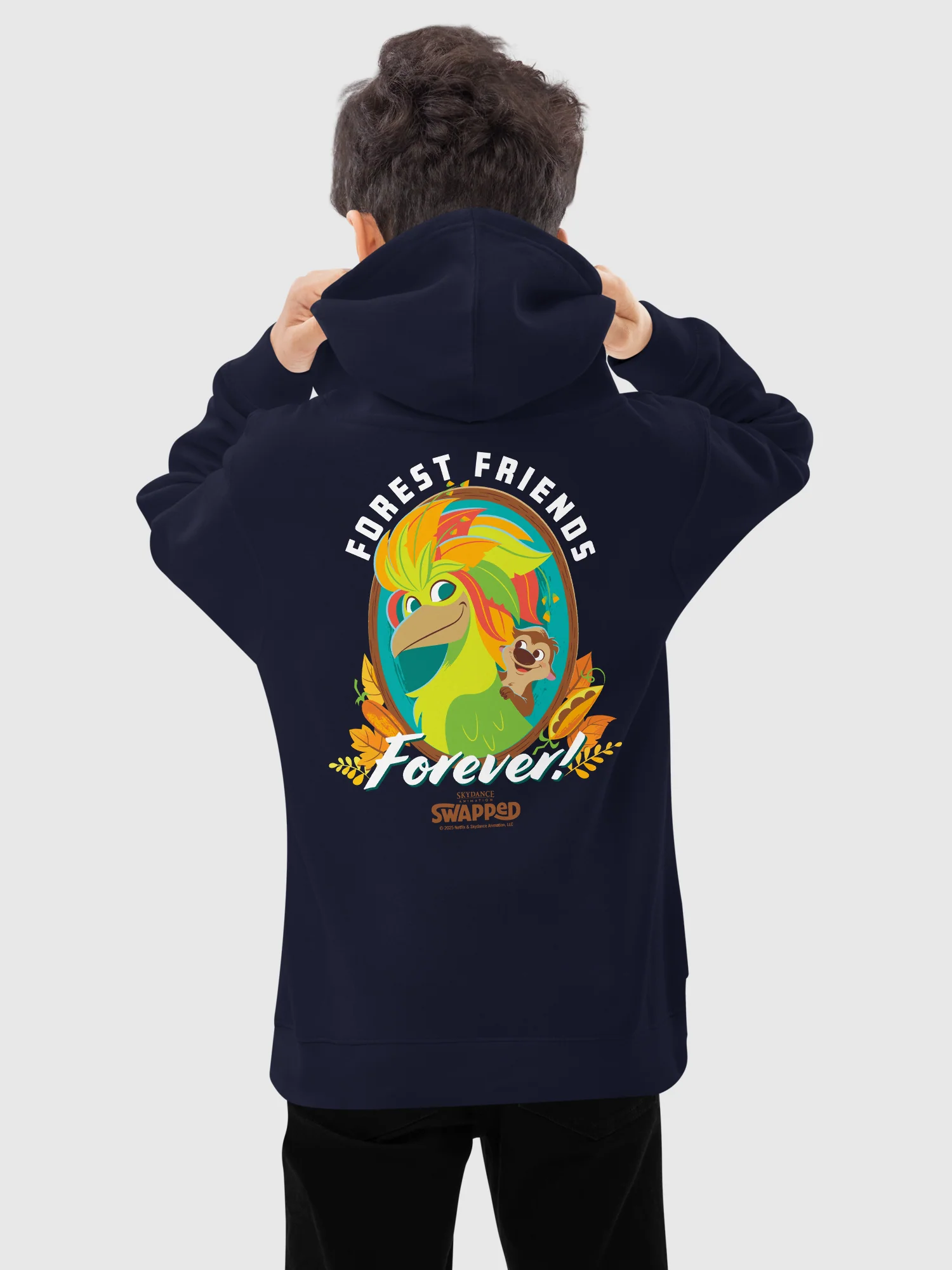 Swapped Kids Hoodie Forest Friends Forever - Image 5