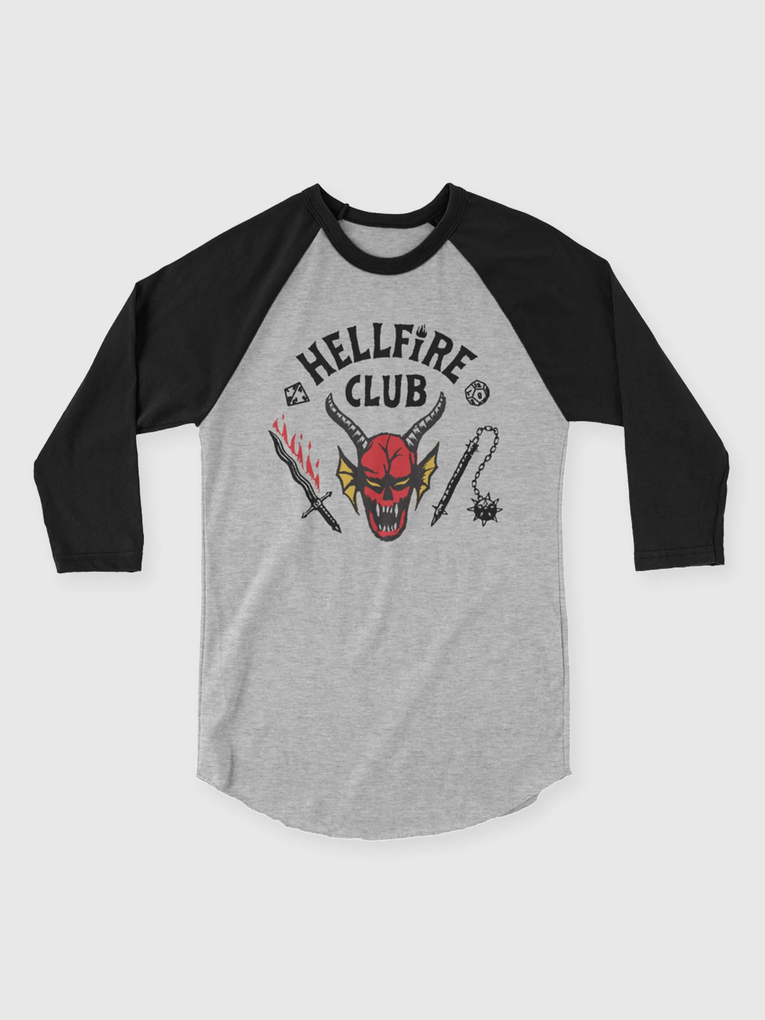 Hellfire Club Raglan Shirt - Image 3