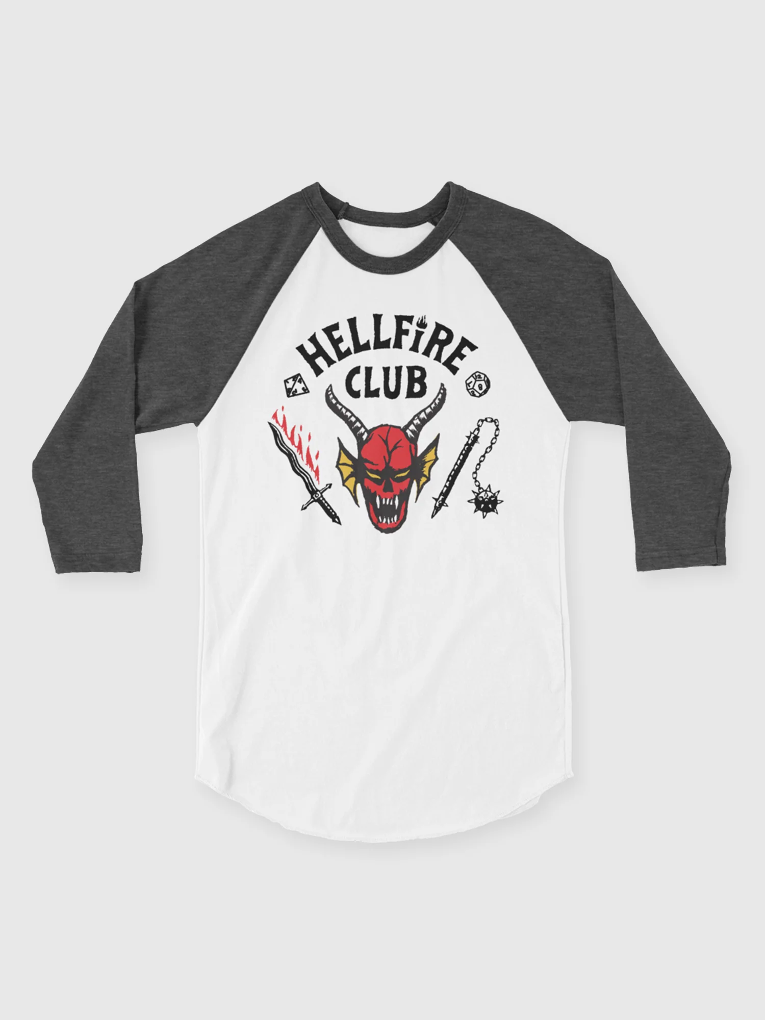 Hellfire Club Raglan Shirt - Image 7