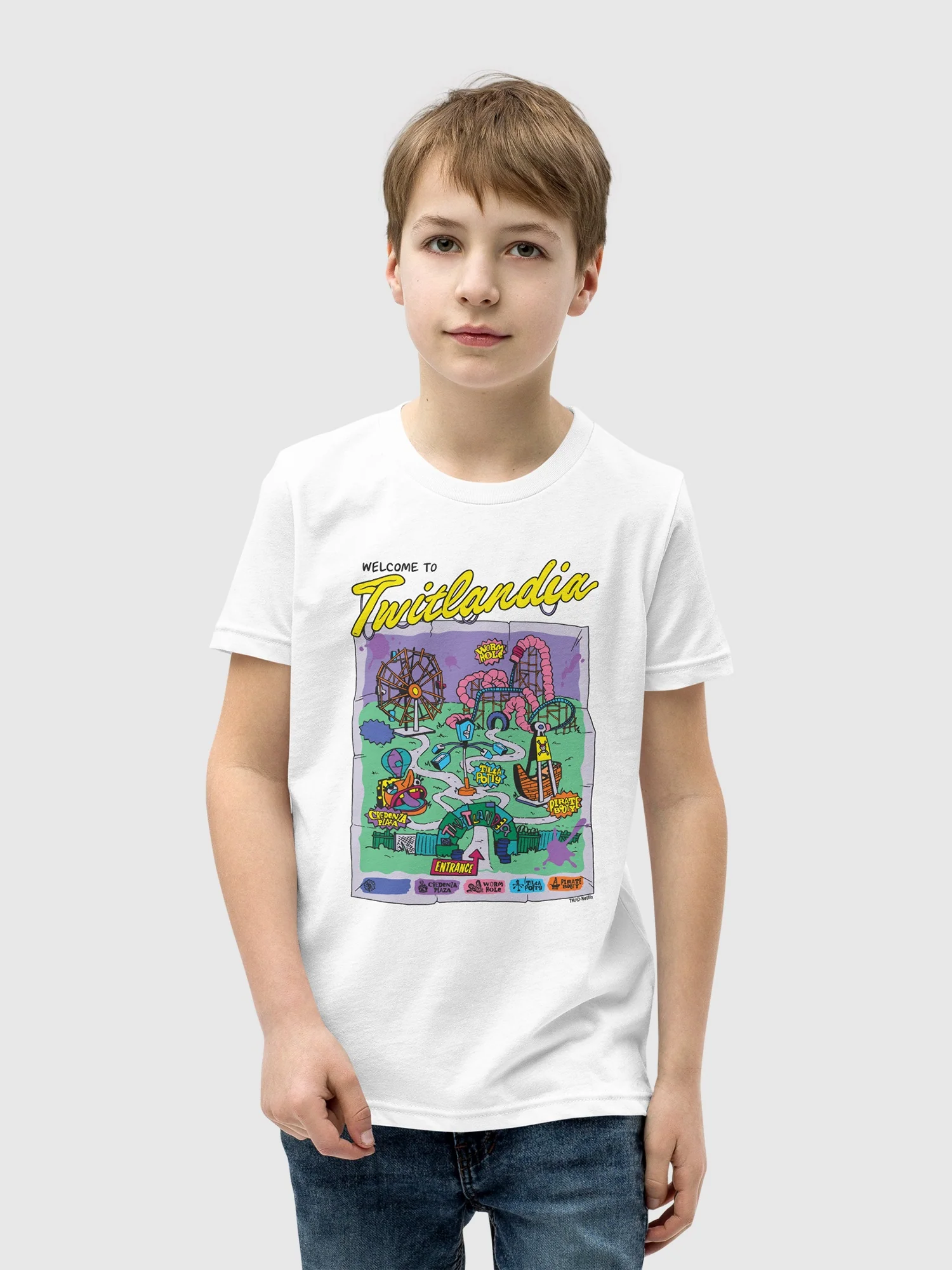 The Twits Youth T-shirt - Image 2