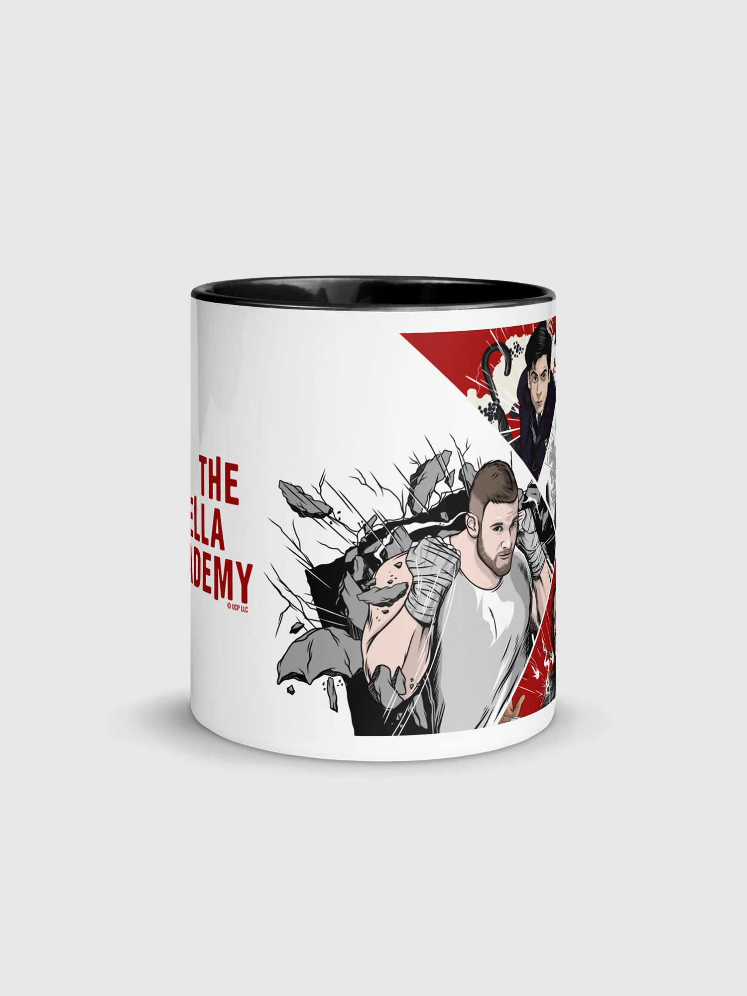 The Umbrella Academy Action Grid Mug - Image 3