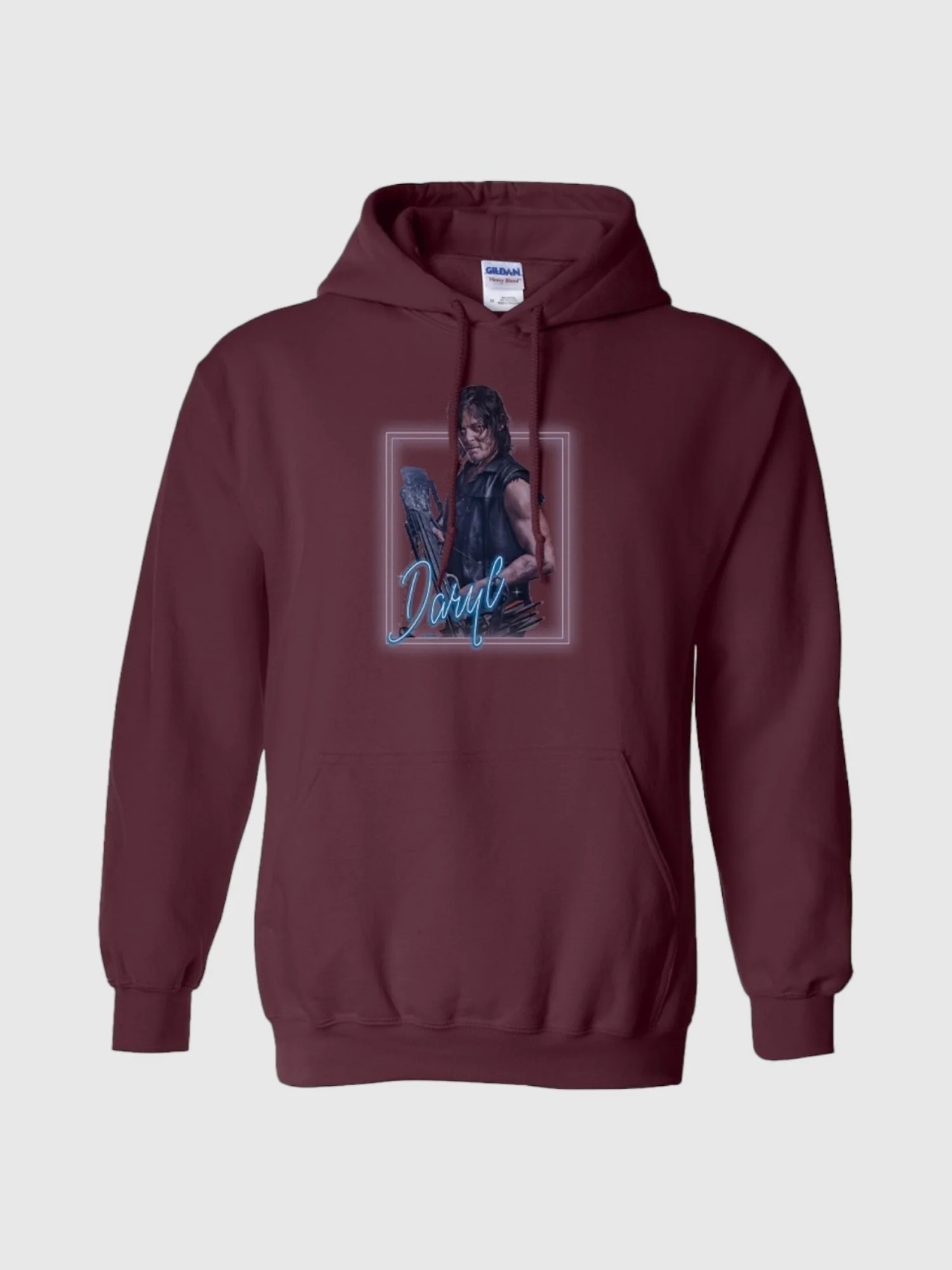 The Walking Dead Heartthrob Daryl Fleece Hooded Sweatshirt - Image 2