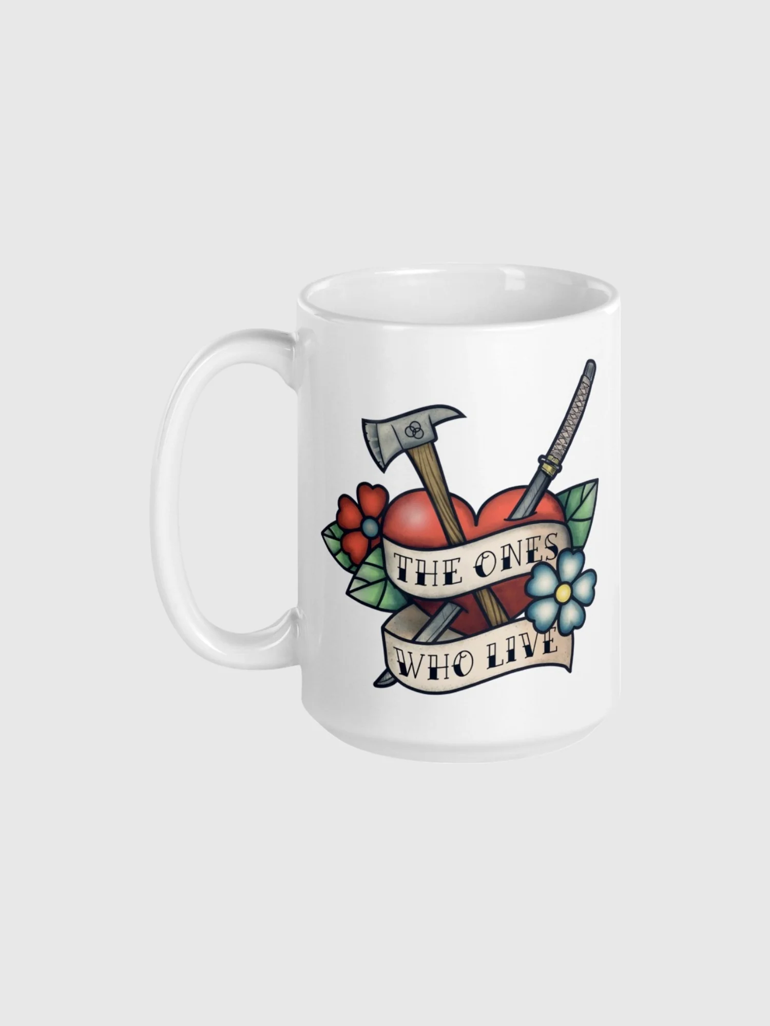 The Walking Dead: The Ones Who Live Heart Mug - Image 4