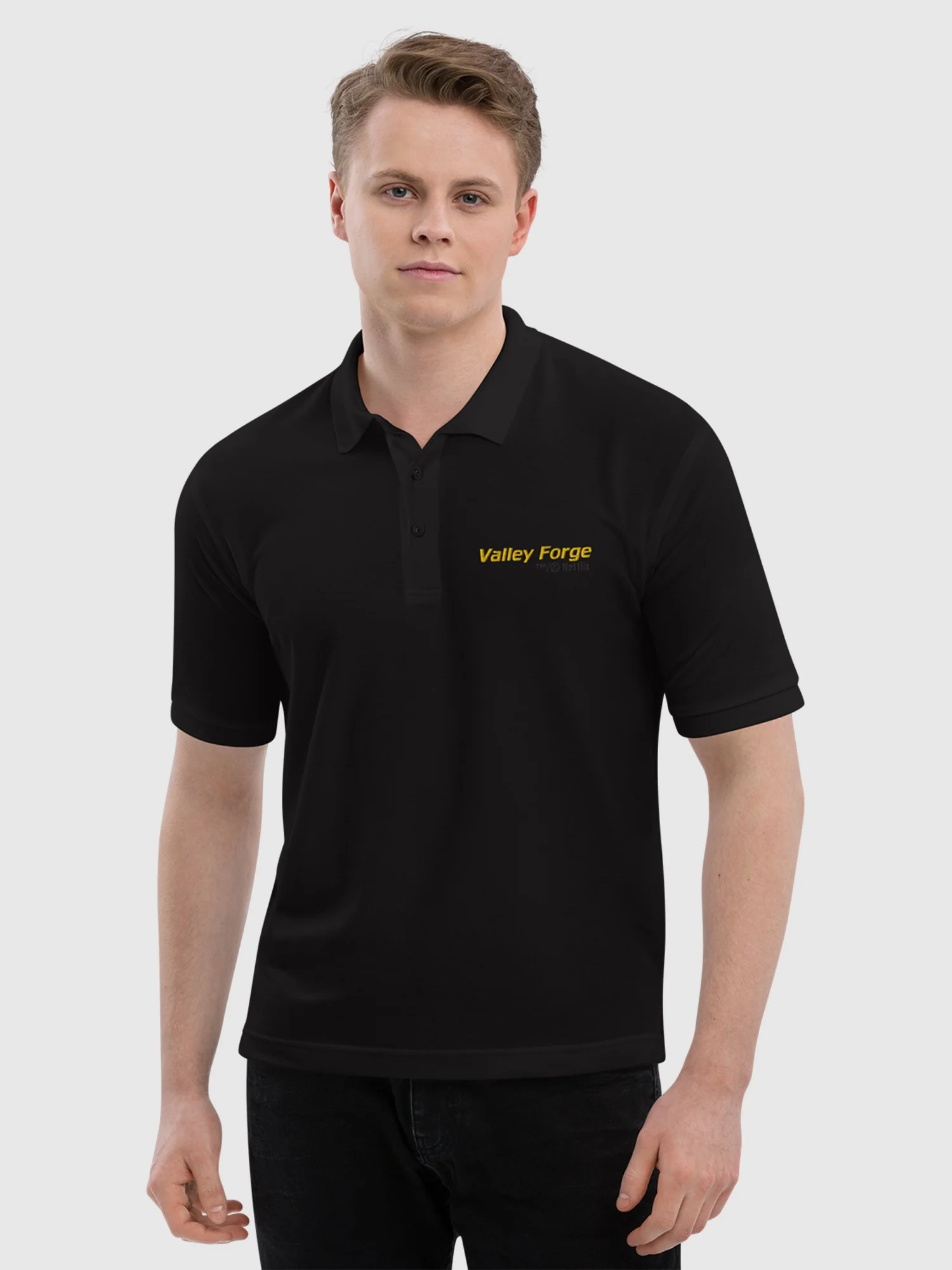 Tires Valley Forge Automotive Embroidered Polo Shirt - Image 3