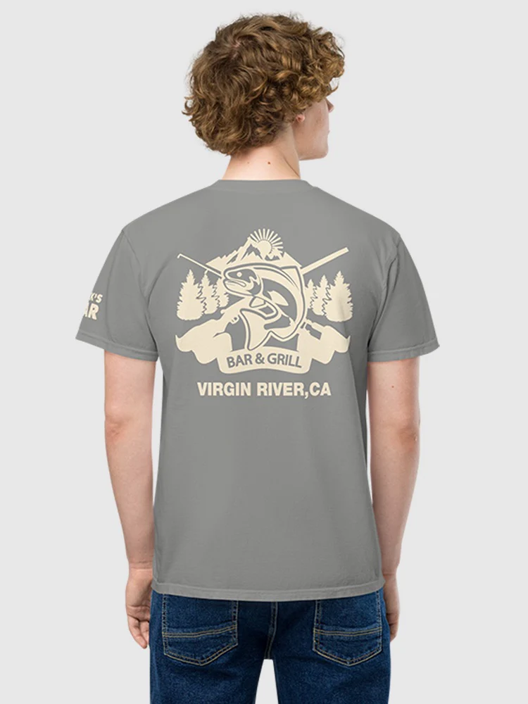 Virgin River Jack's Bar Comfort Colors Pocket T-Shirt - Image 3