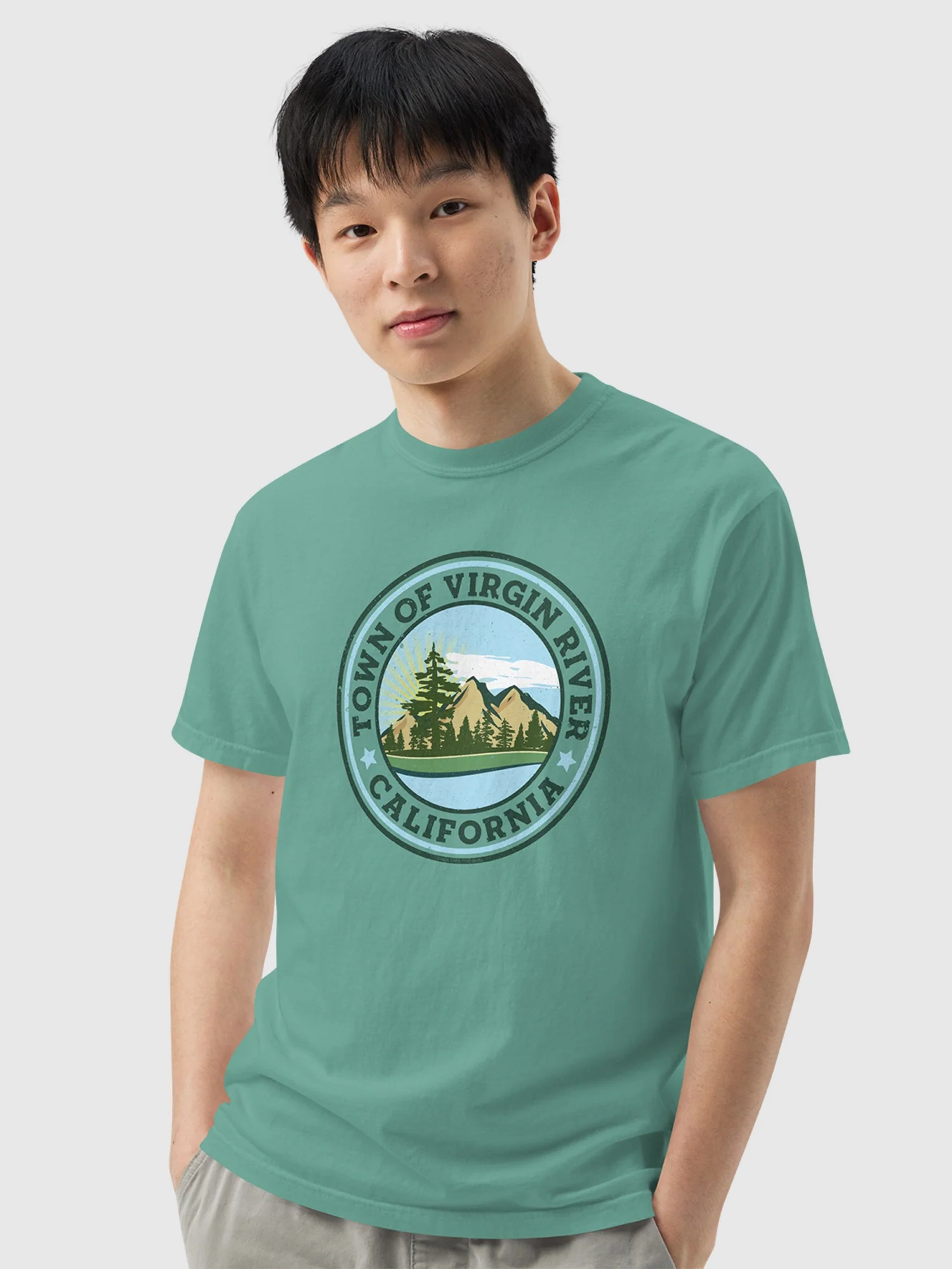 Virgin River Town of Virgin River Comfort Colors T-shirt - Image 2