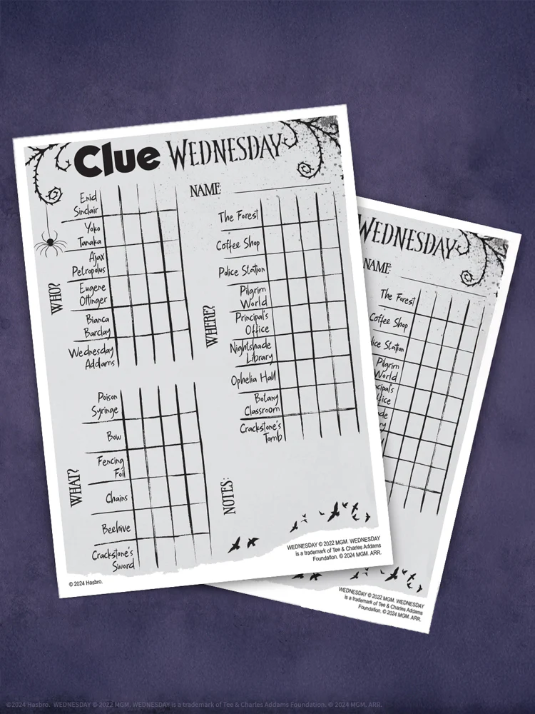 Wednesday Clue - Image 10
