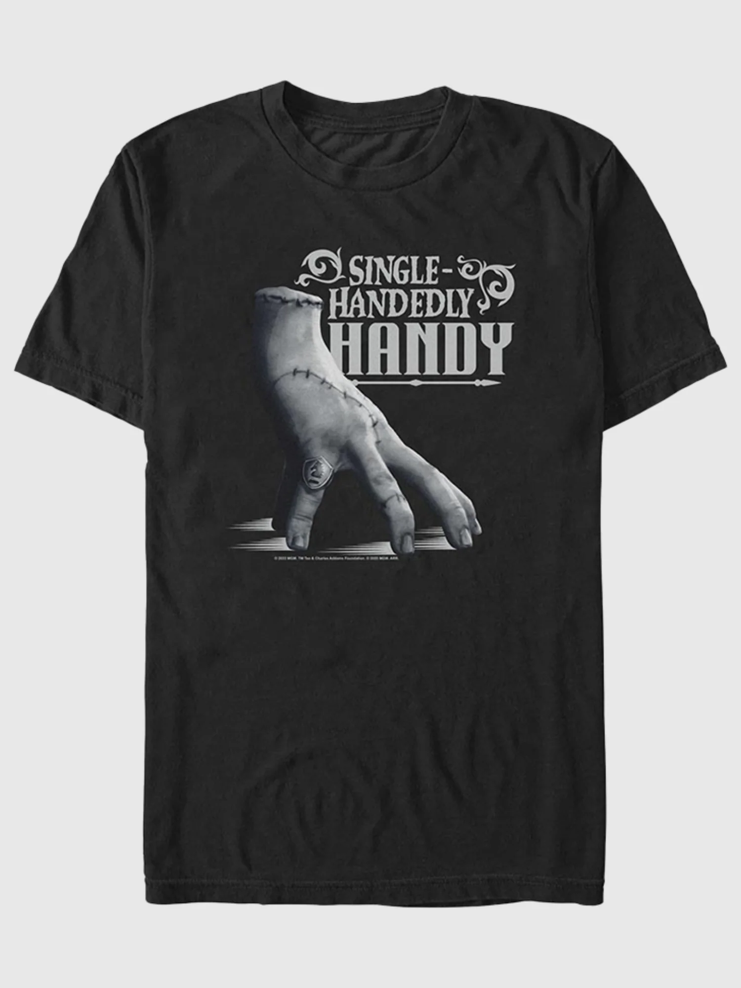 Wednesday Single Handedly Handy T-shirt - Image 2