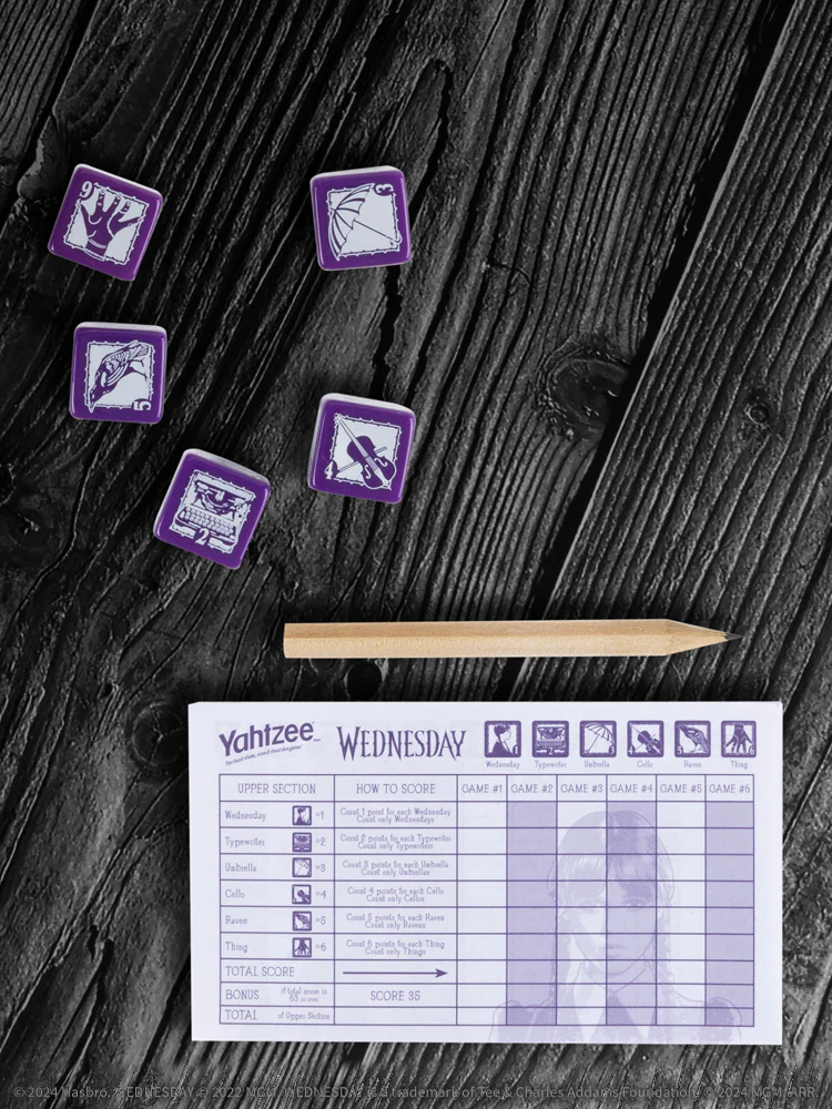 Wednesday Yahtzee - Image 11