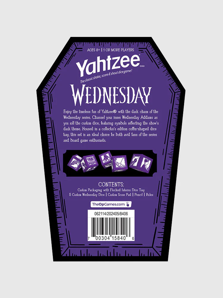 Wednesday Yahtzee - Image 2