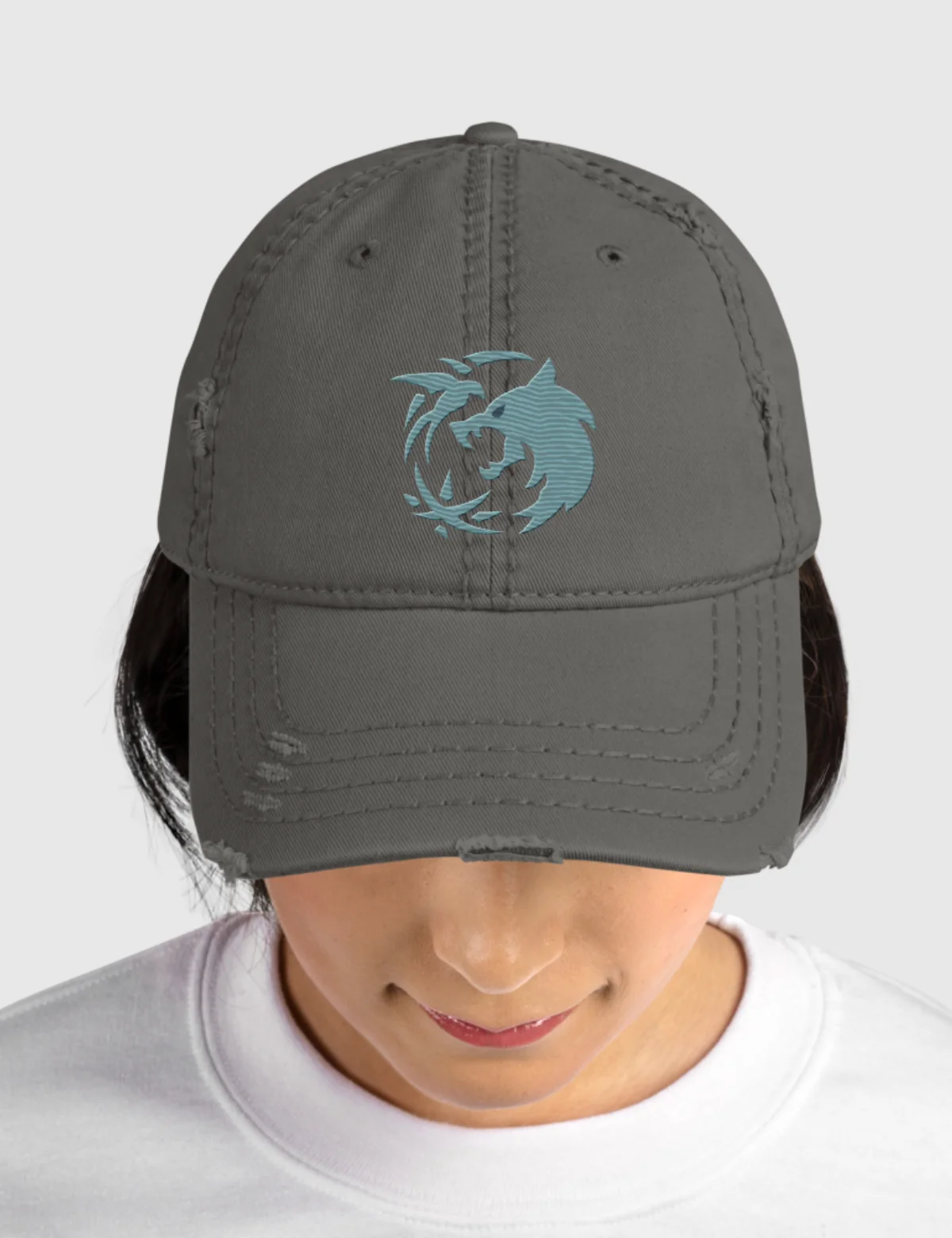 The Witcher Distressed Dad Hat - Image 3