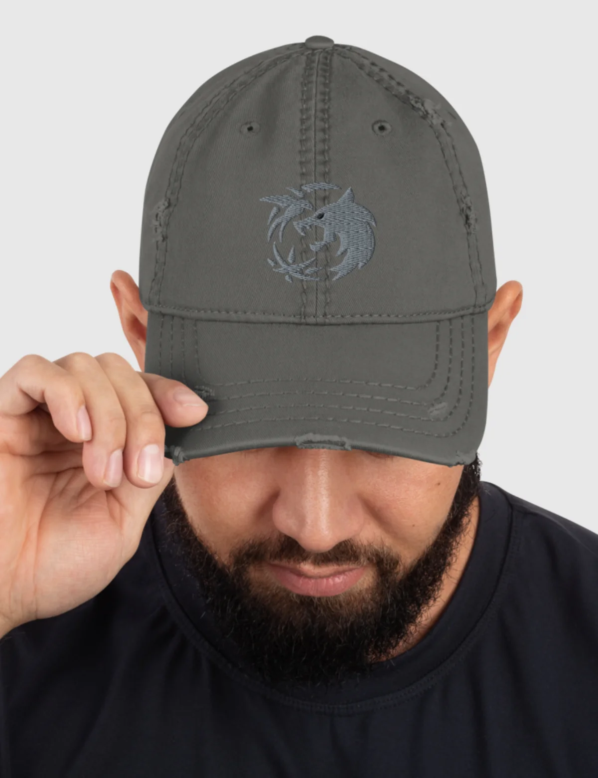 The Witcher Distressed Dad Hat - Image 3