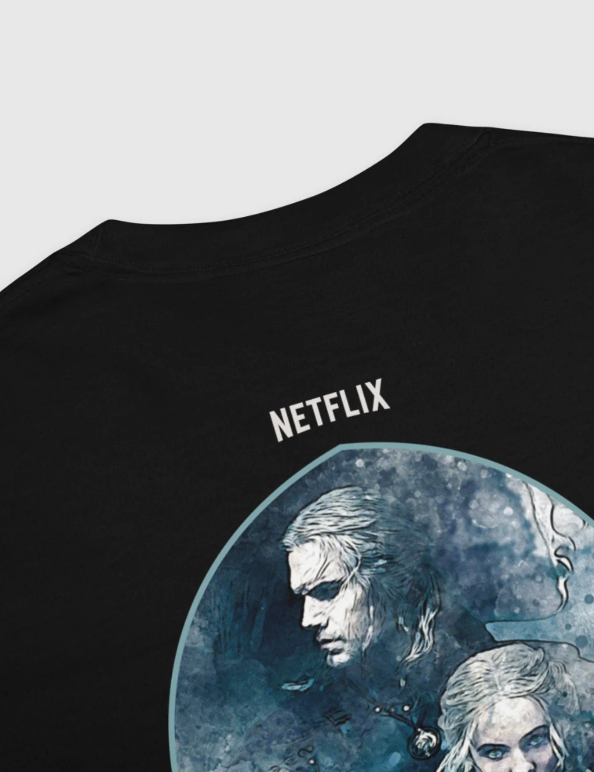 The Witcher Evil Is Evil T-Shirt [Black] - Image 5