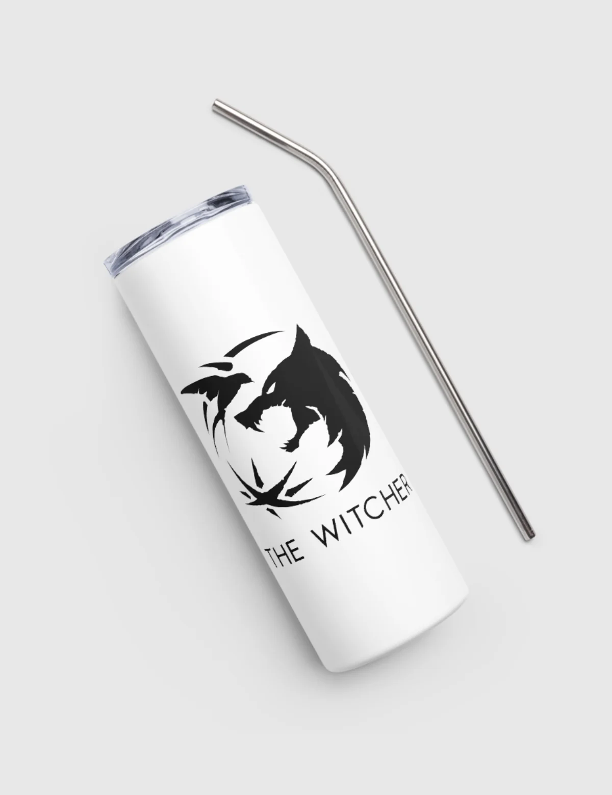 The Witcher Stainless Steel Tumbler [White] - Image 4