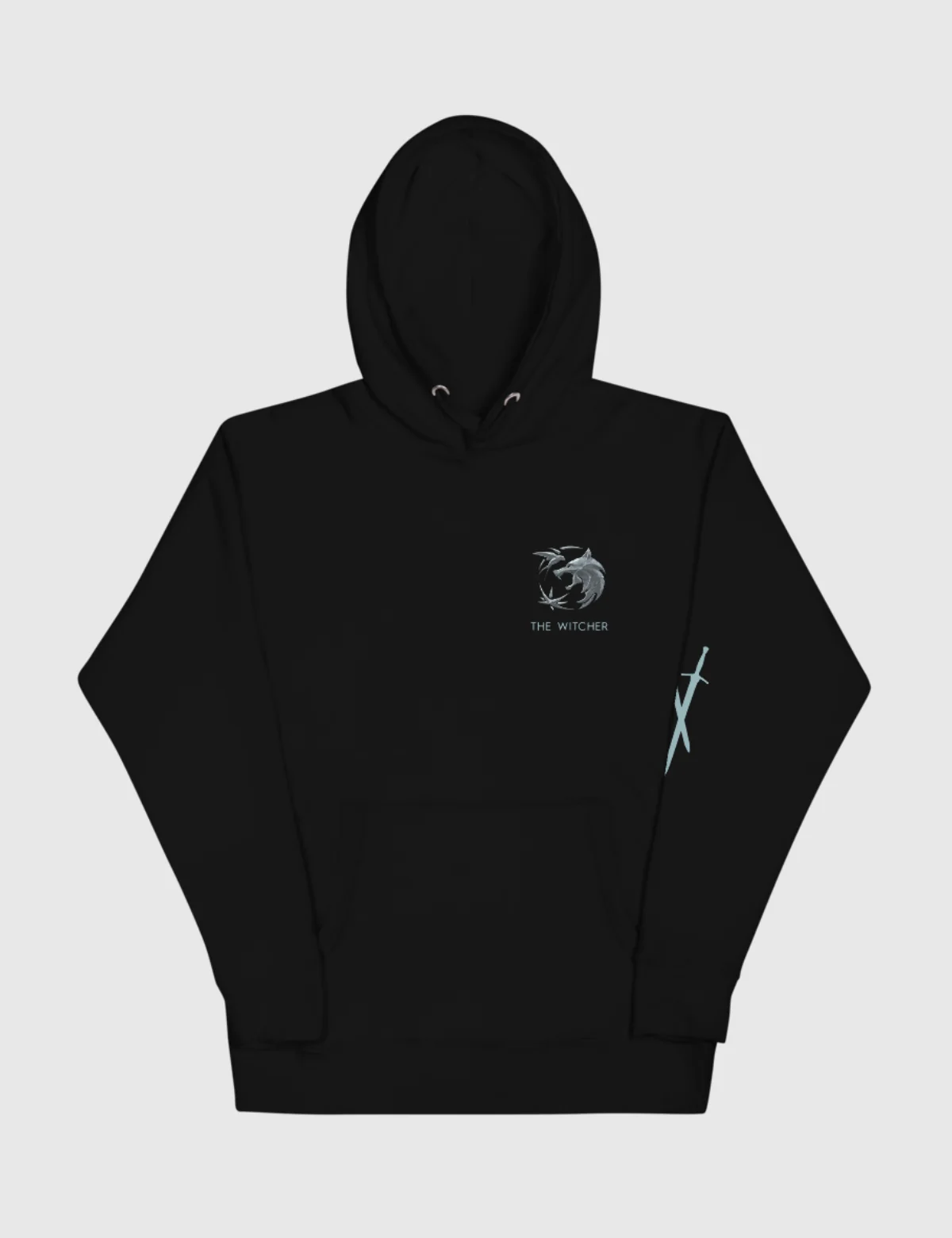 The Witcher Logo Unisex Hoodie [Black] - Image 2