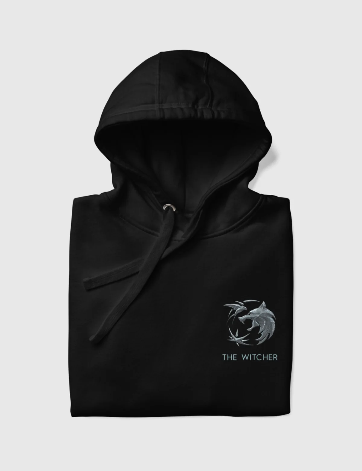The Witcher Logo Unisex Hoodie [Black] - Image 4