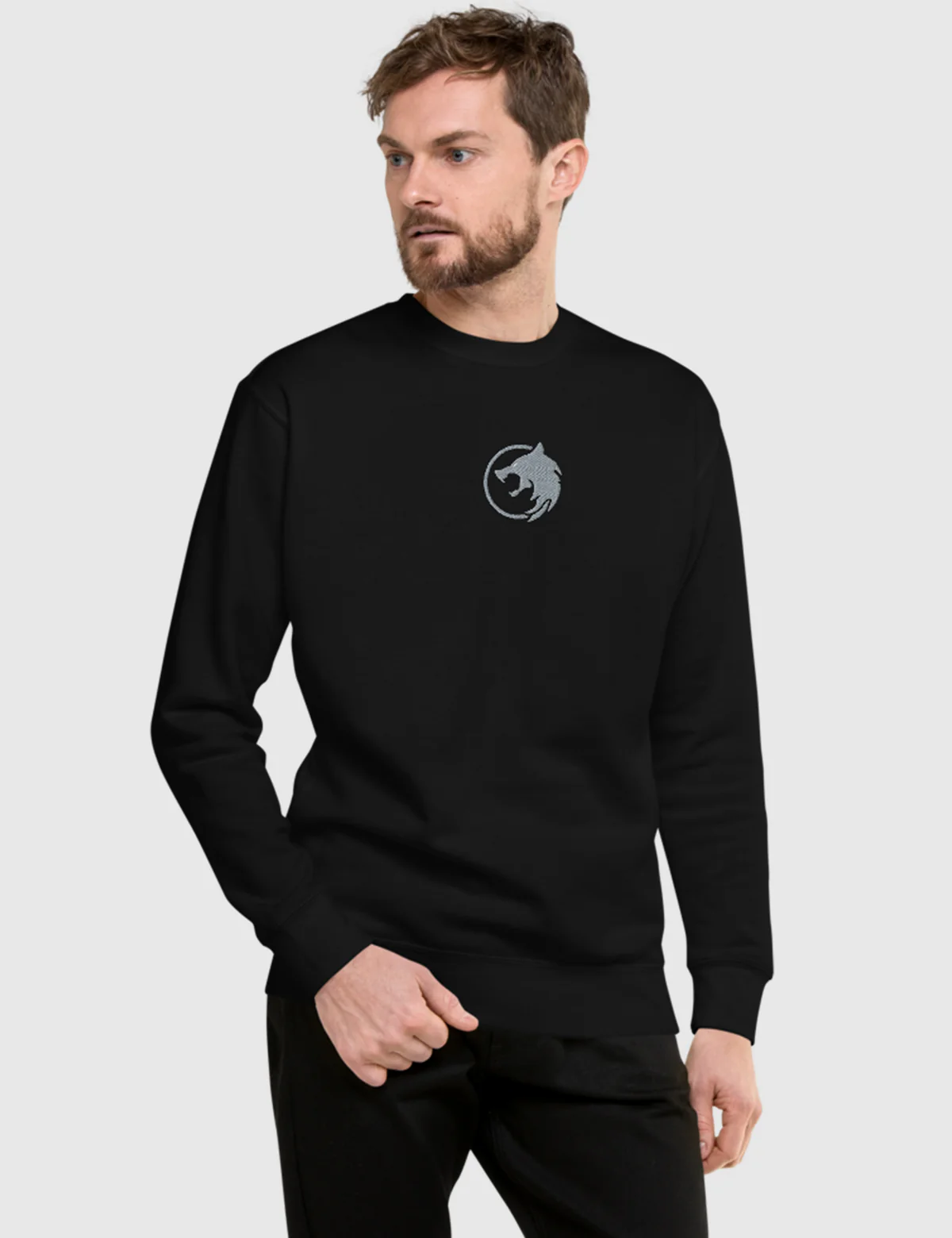 The Witcher Unisex Premium Sweatshirt [Black] - Image 4