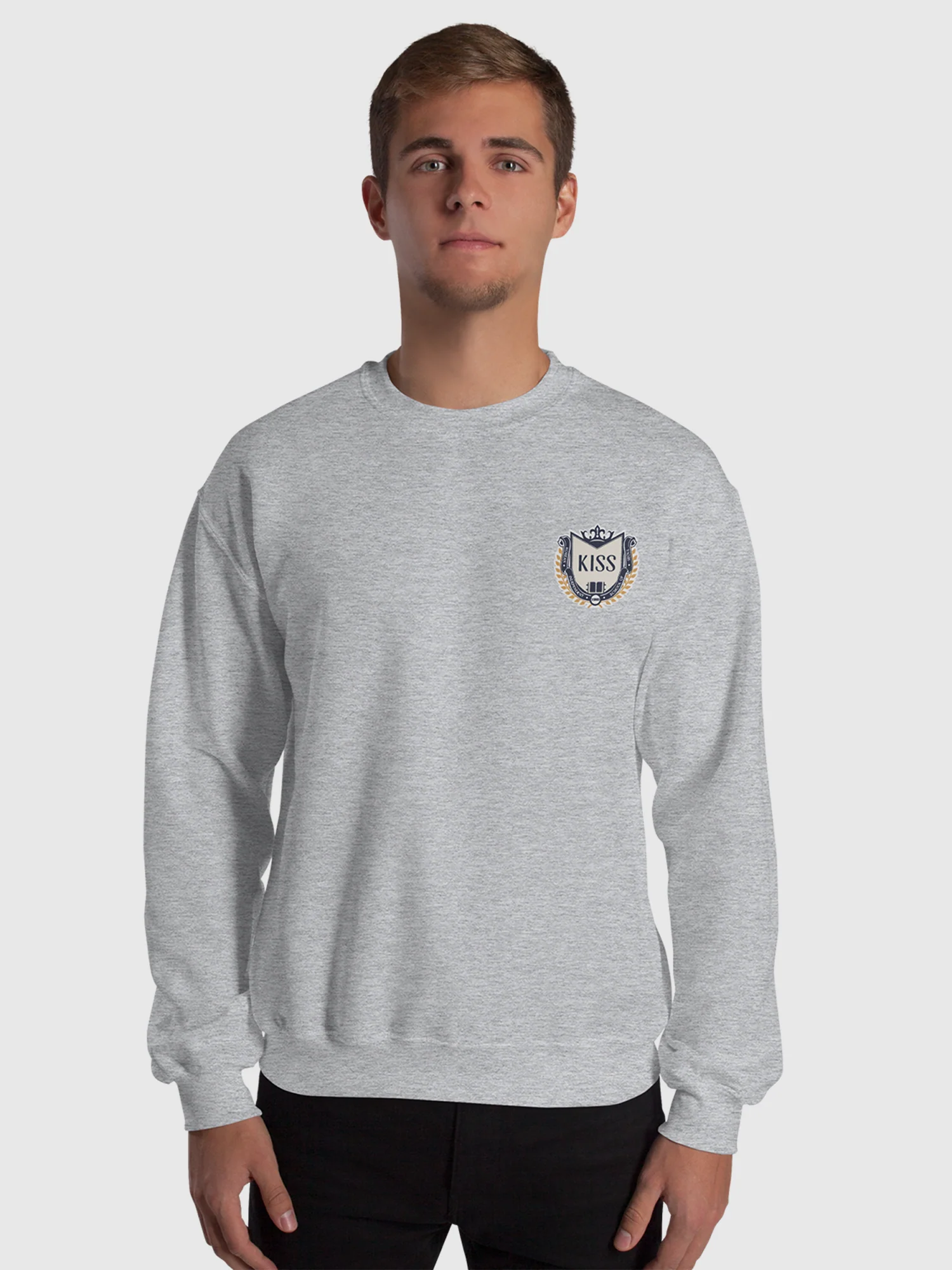 XO, Kitty KISS Crewneck Sweatshirt - Image 3