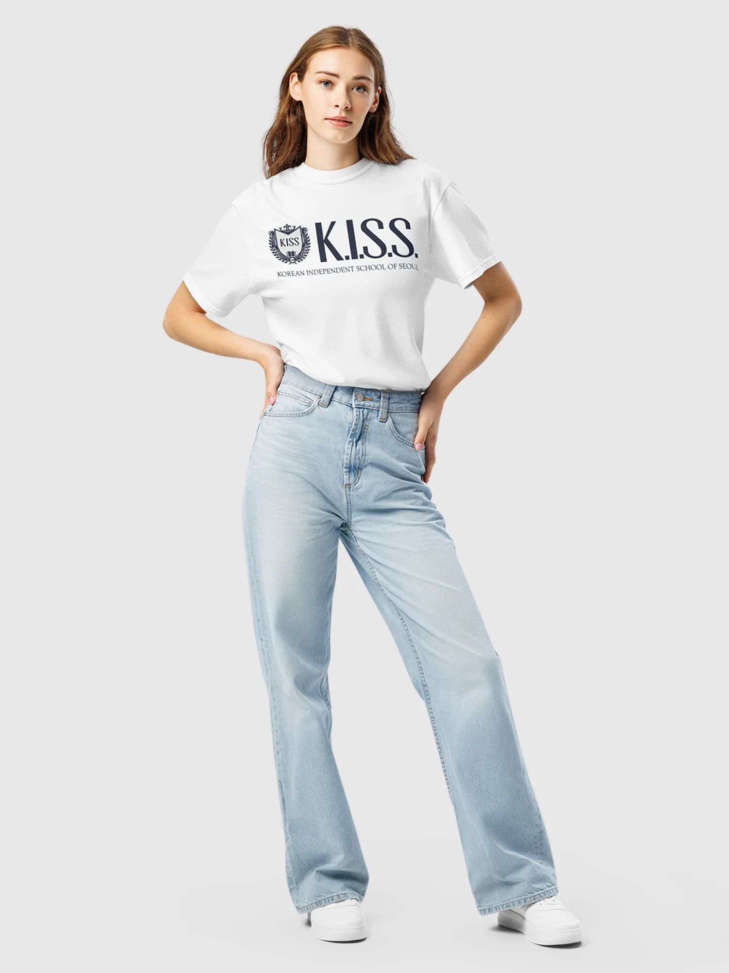 XO, Kitty KISS Comfort Colors T-Shirt - Image 2